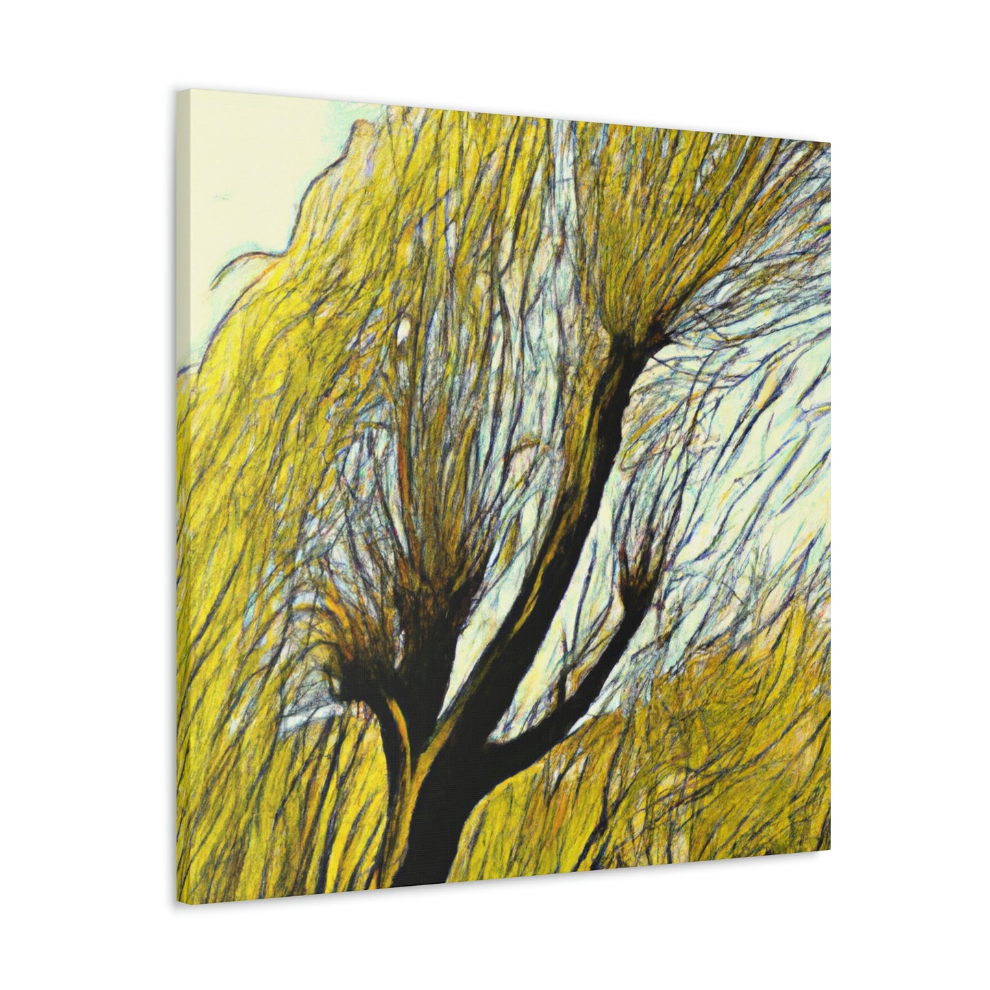 "Willow Tree Reminiscence" - Canvas