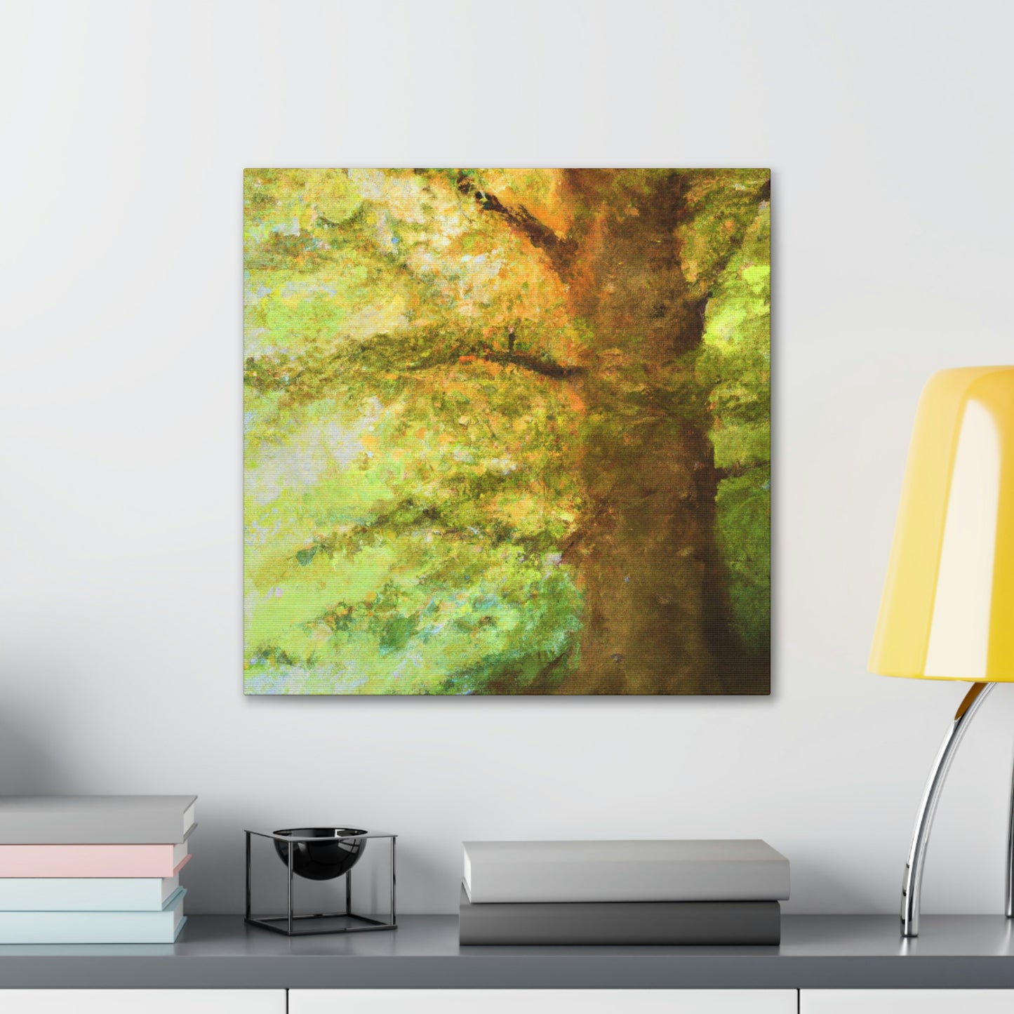 "Beech Tree Labyrinth Dream" - Canvas