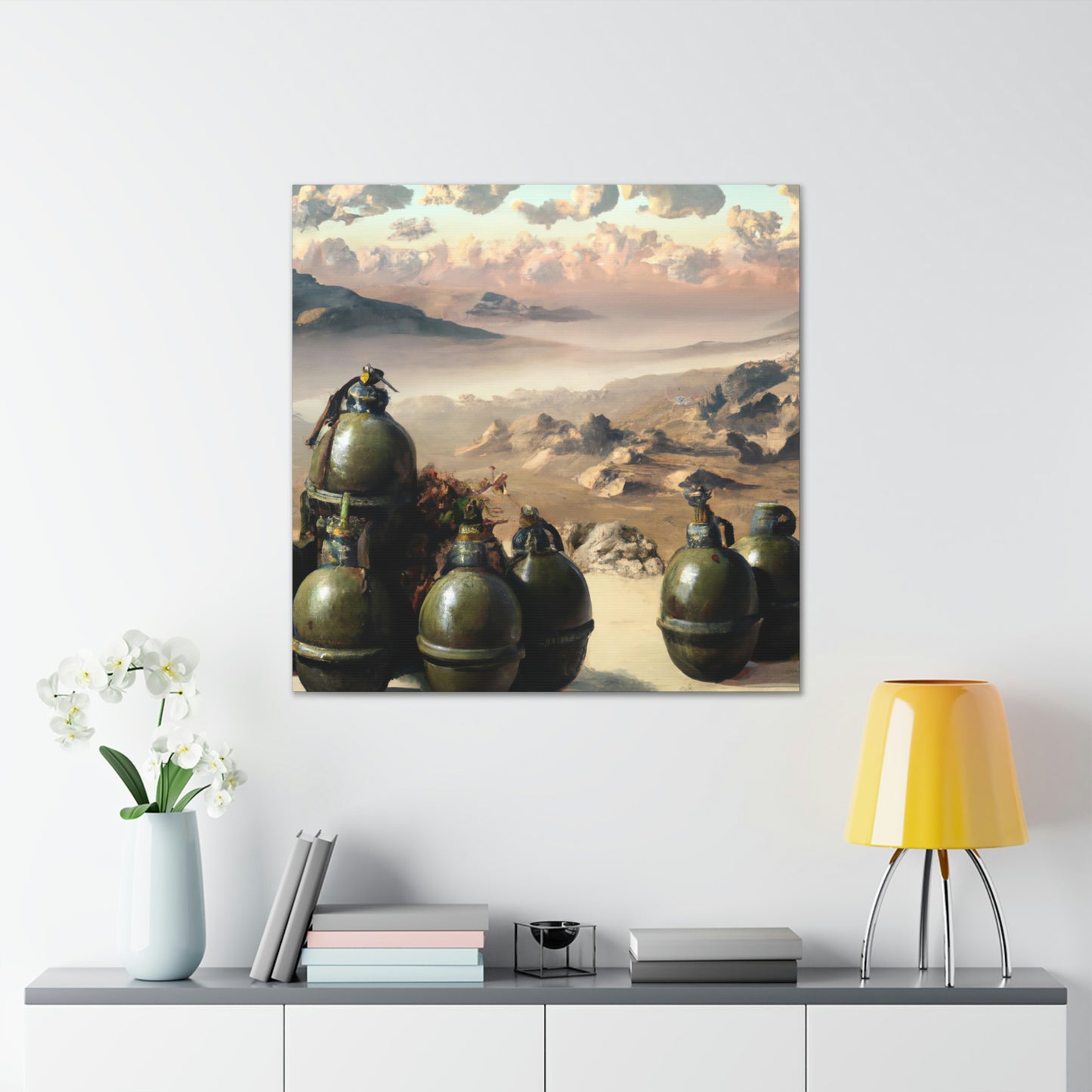 Grenades of War - Canvas