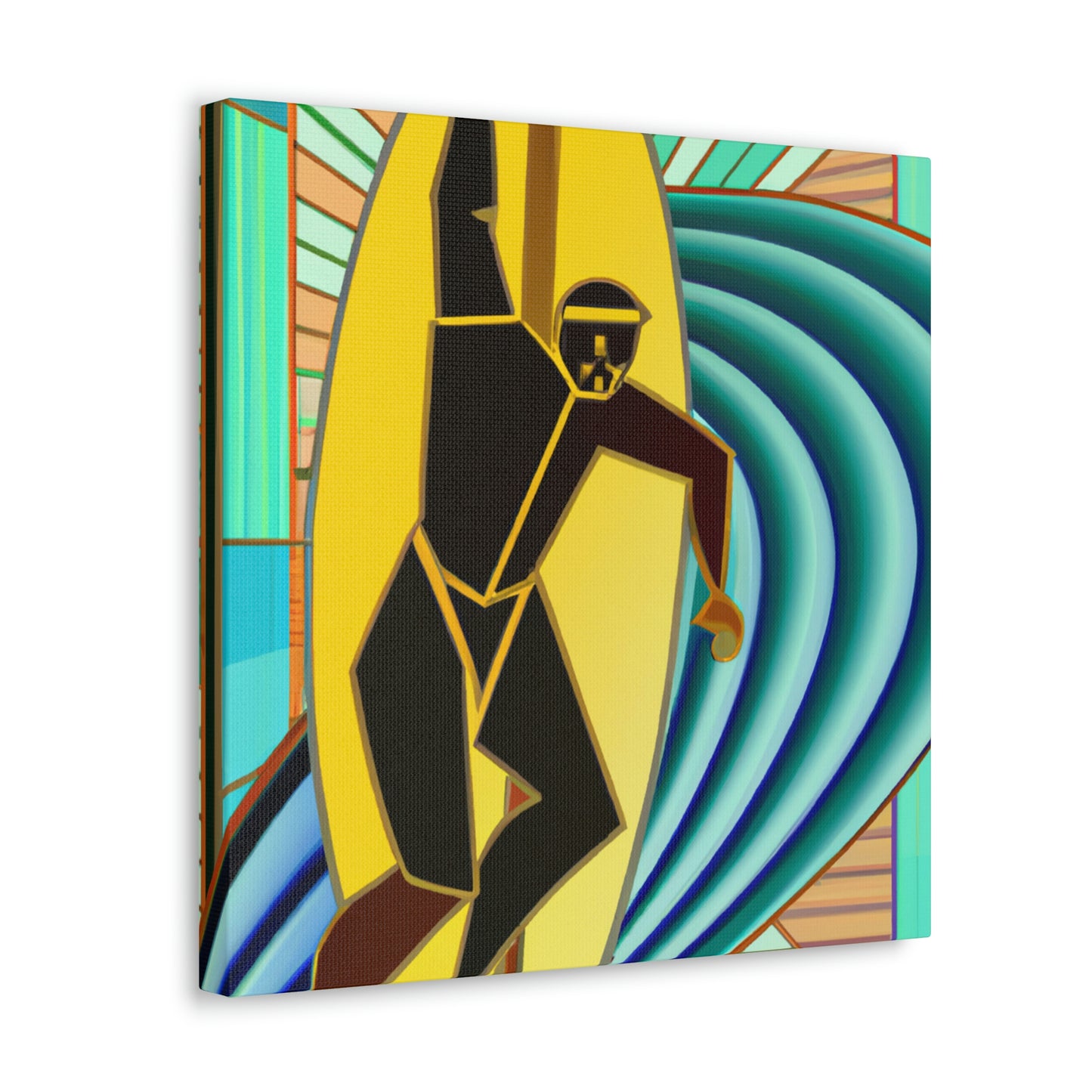 "Surfing the Jazz Age" - Canvas