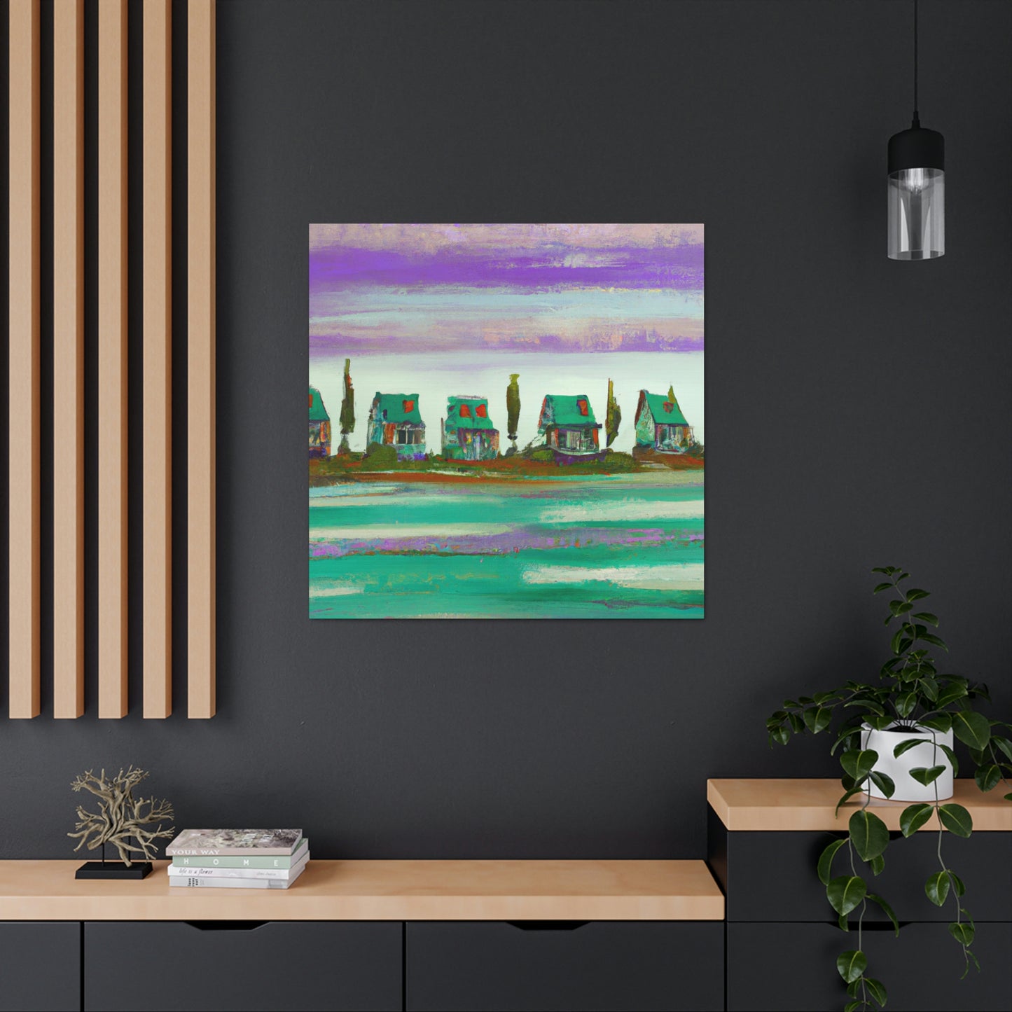 "Cottage by the Sea" - Canvas