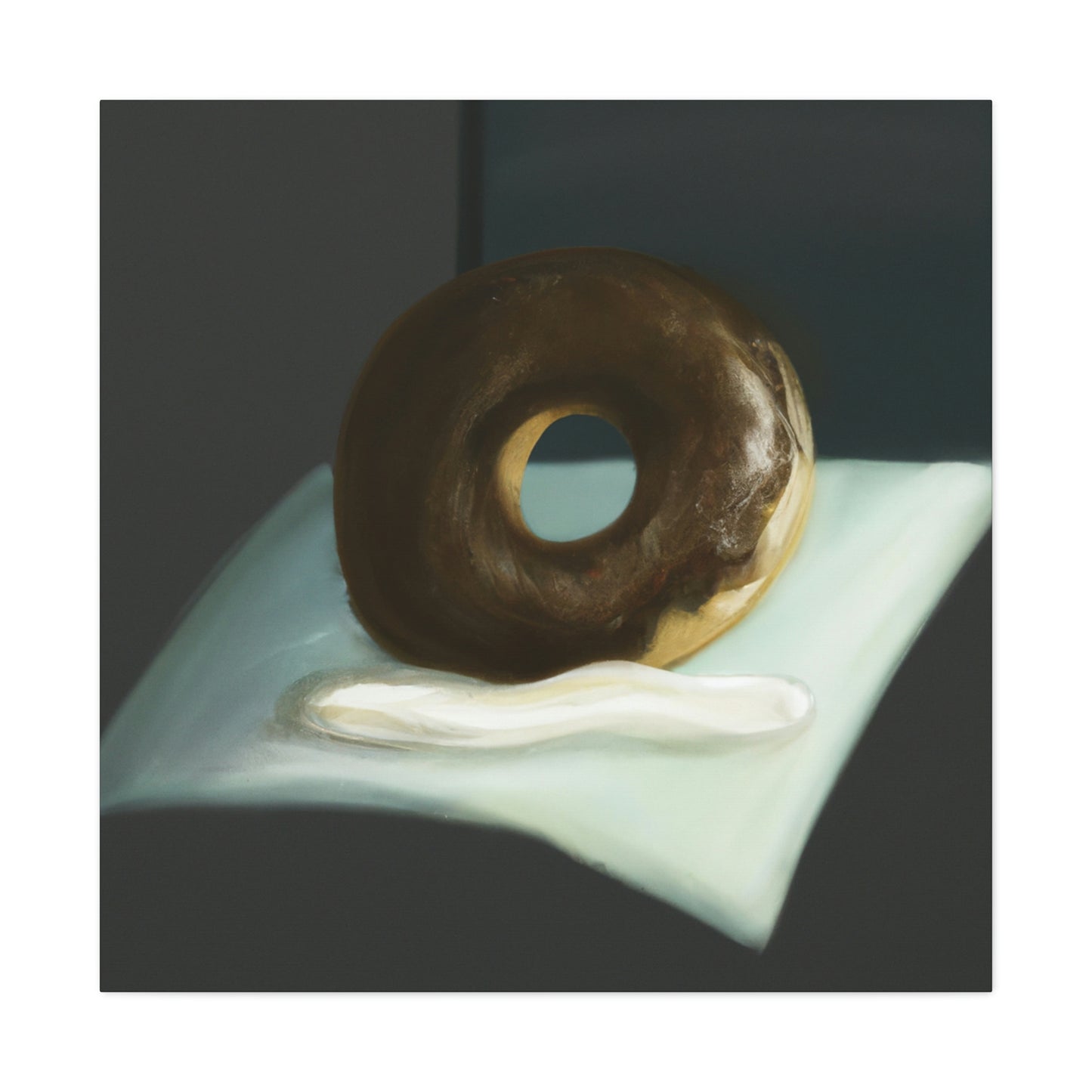 "The Donut Delight" - Canvas