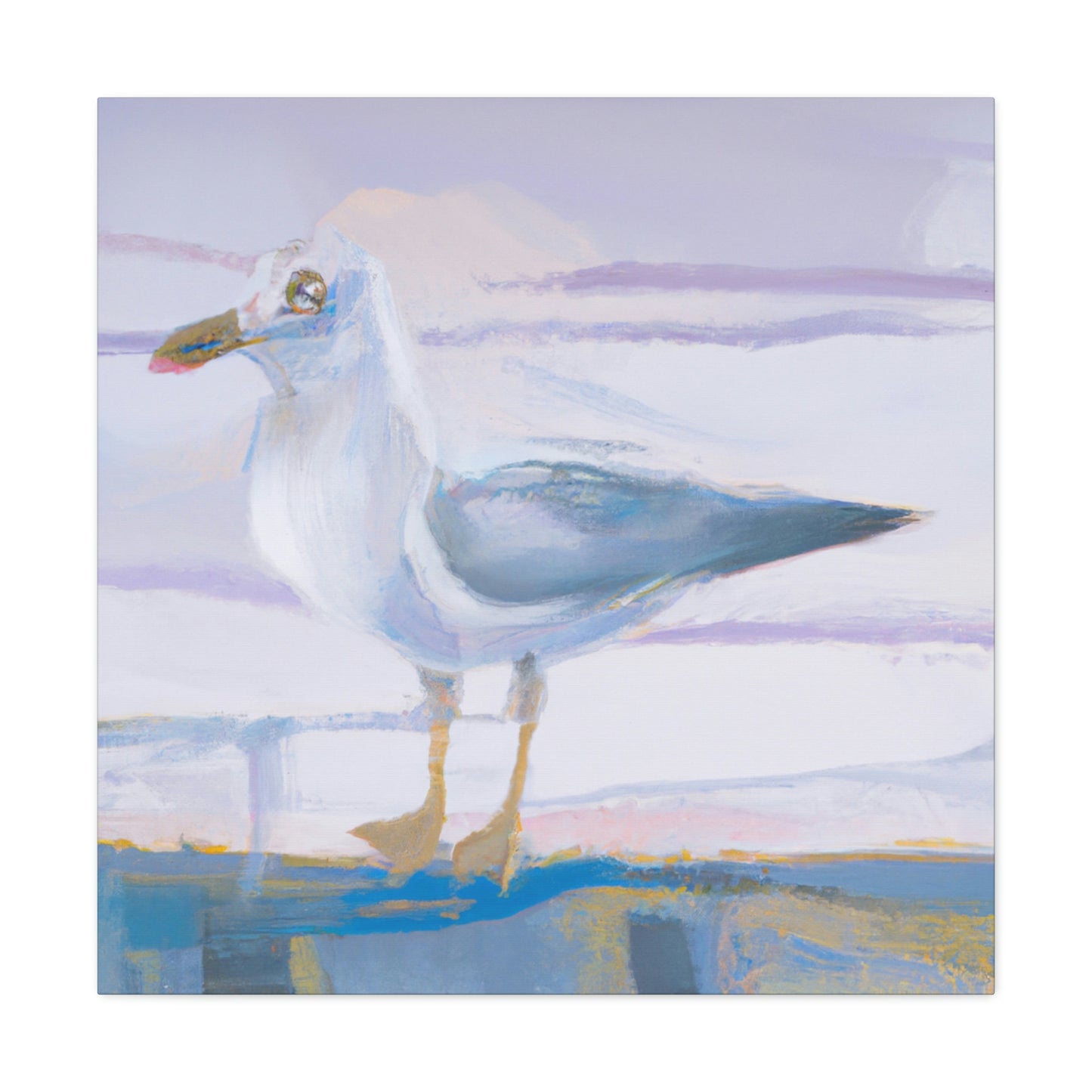 Sea's Glorious Gull - Canvas