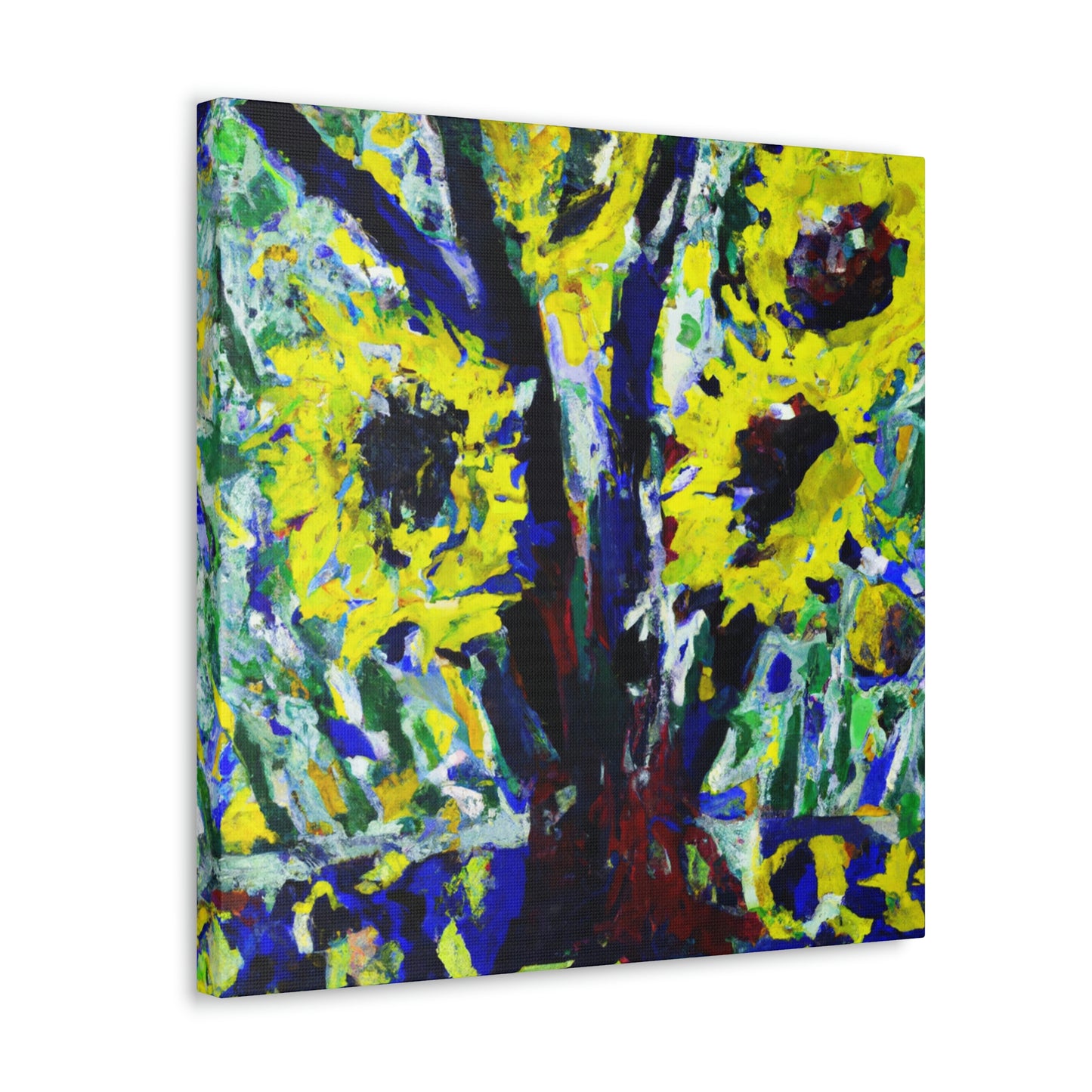 Sunflower in Abstraction - Canvas