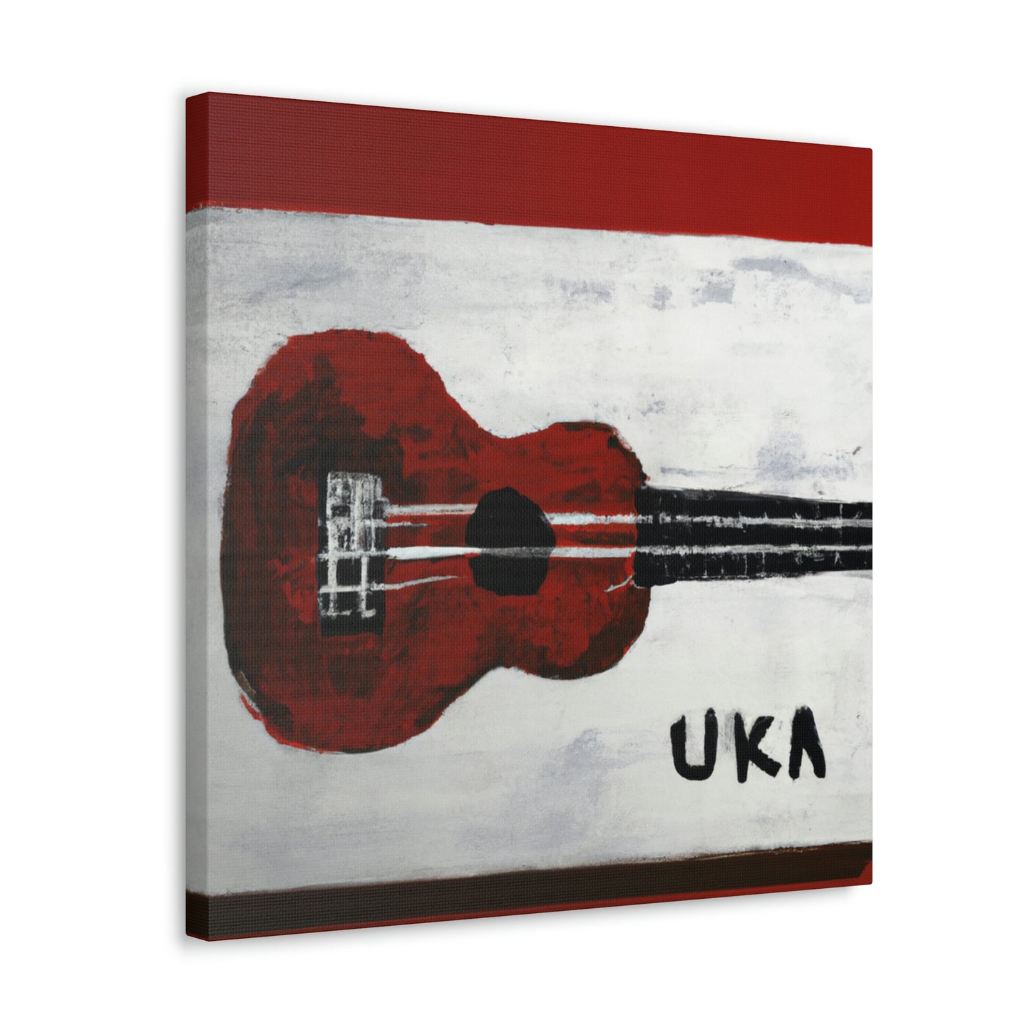 "Ukulele Minimalism Dream" - Canvas