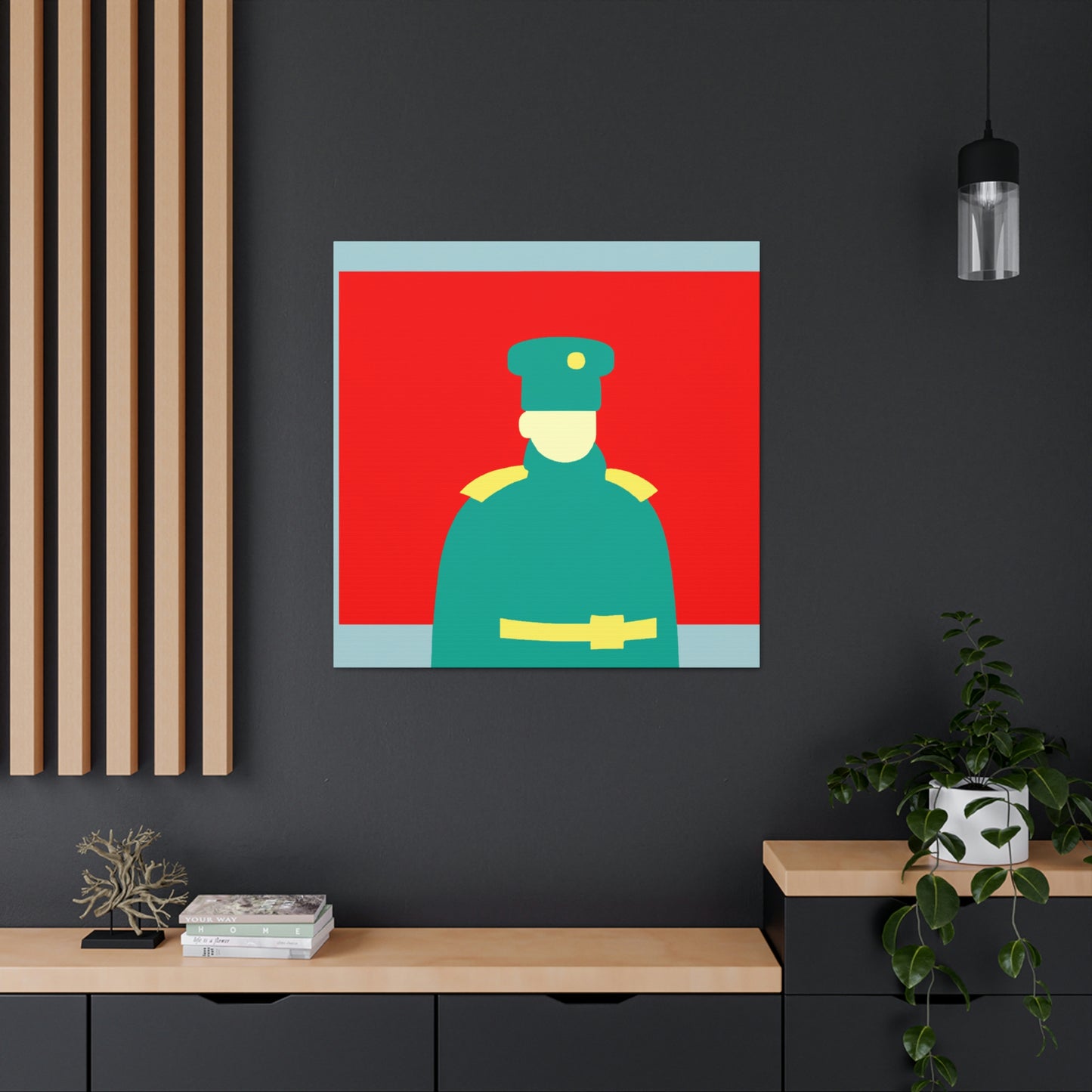 Artilleryman's Minimalist Dream - Canvas