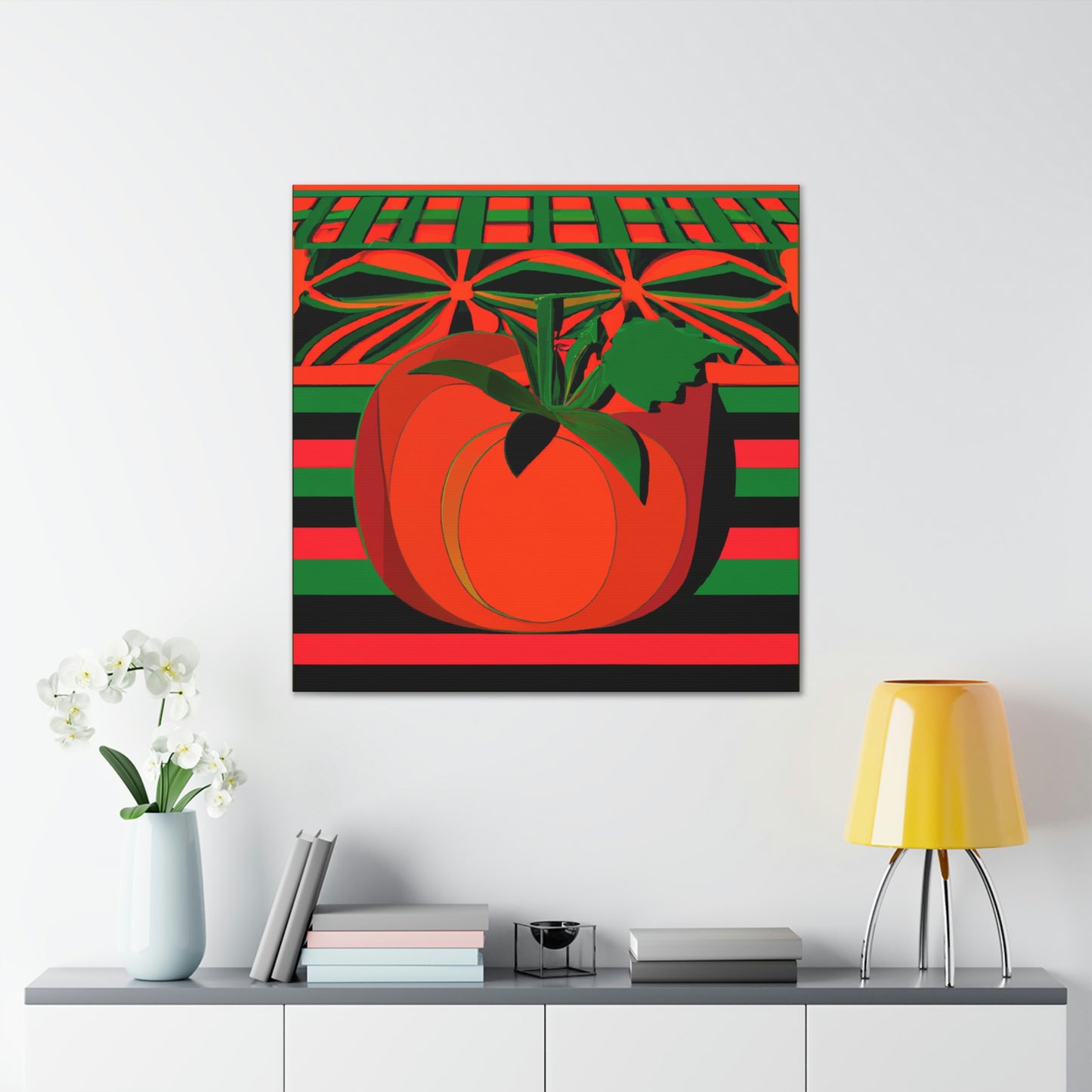 Tomato Sunset Splendor - Canvas