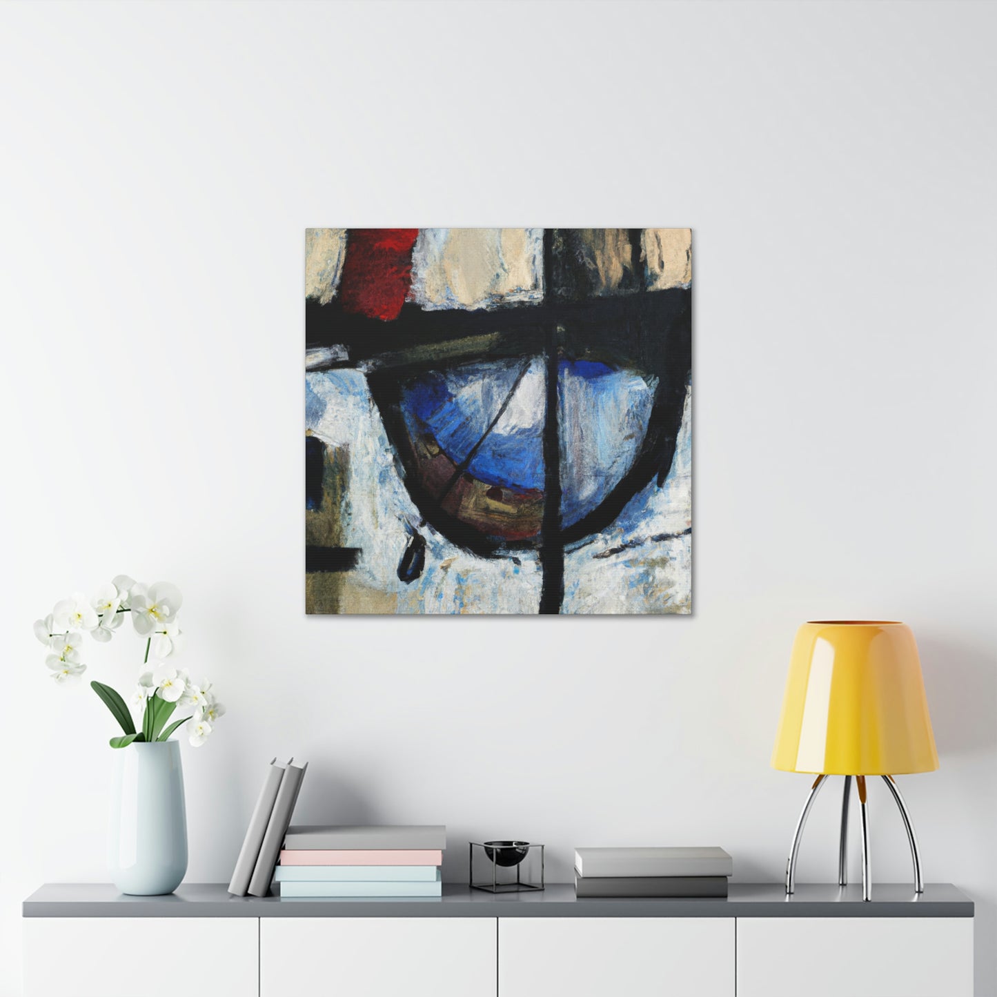 "Dinghy Sails Aglow" - Canvas