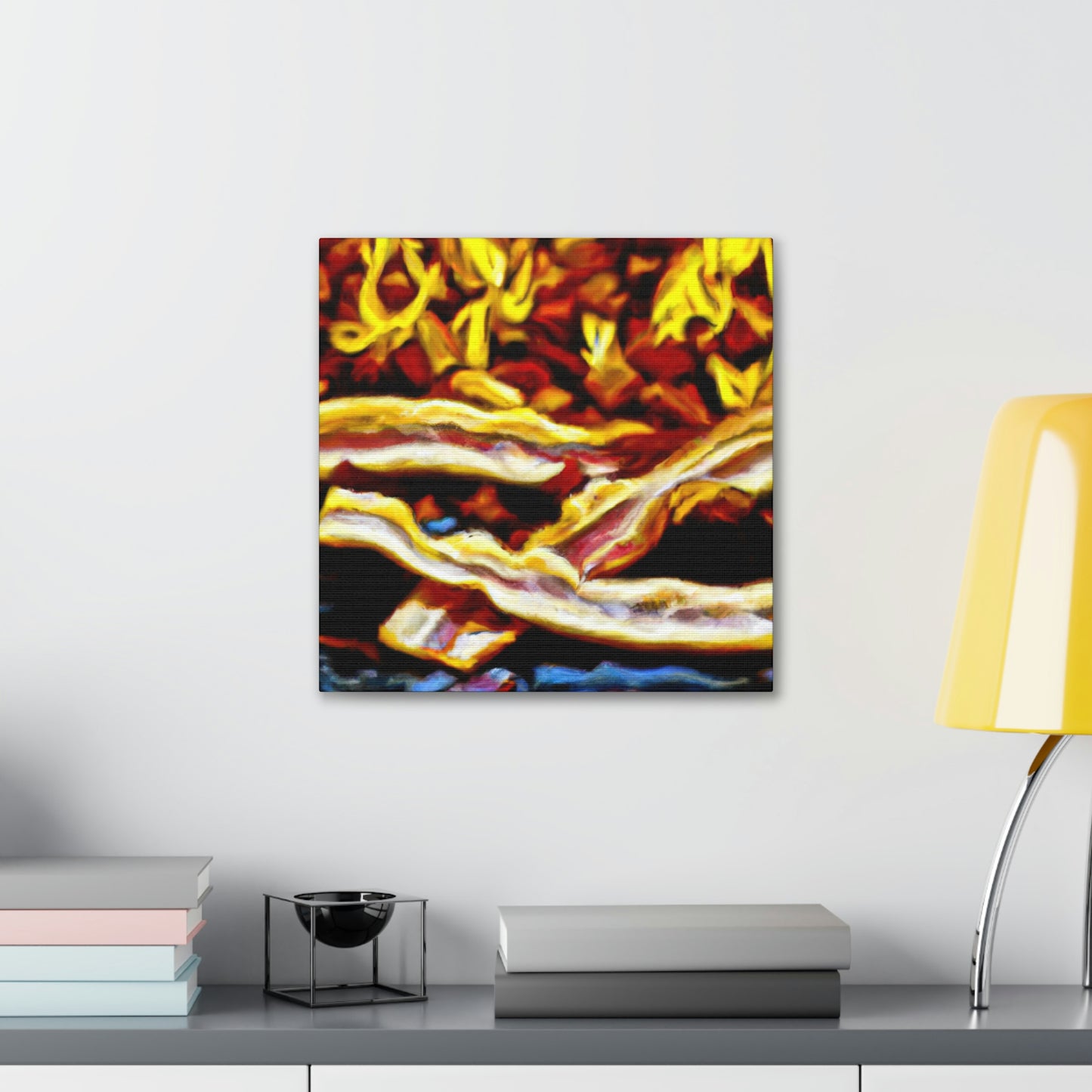 Bacon in Abstract Form - Canvas