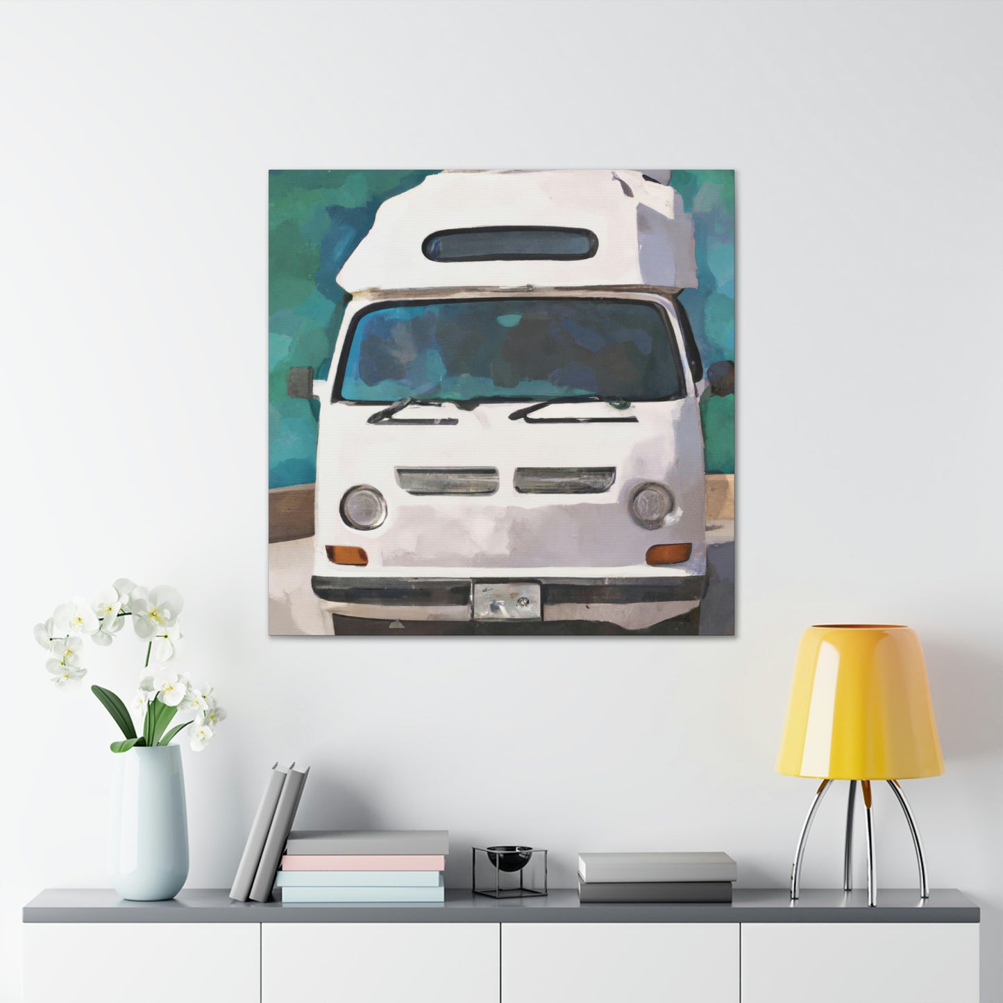 Camper Van Simplicity - Canvas