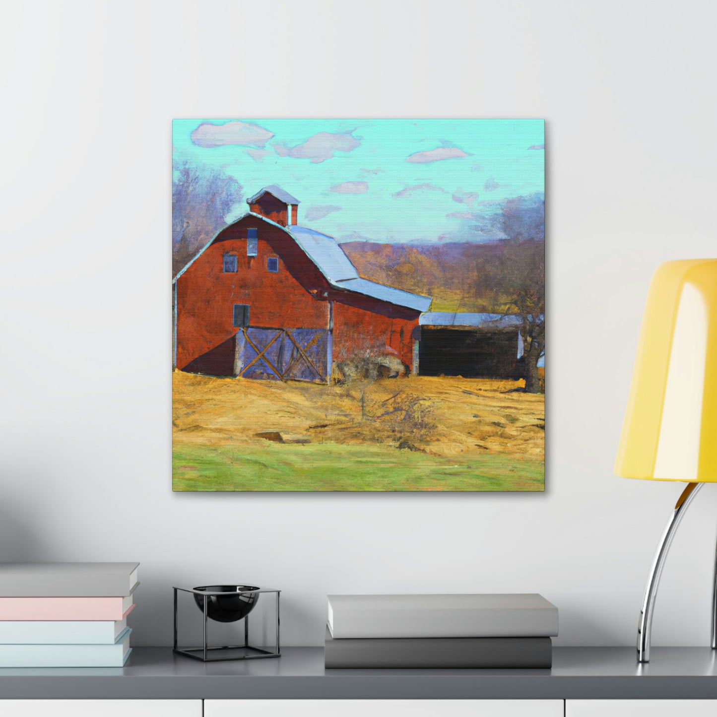 "Barn in the Countryside" - Canvas