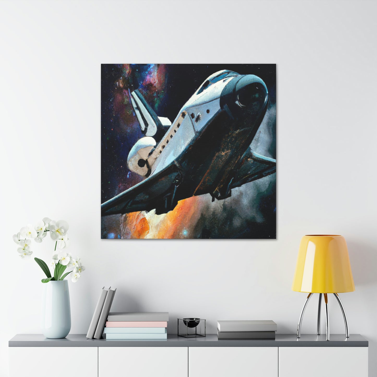 "Space Shuttle Dreaming" - Canvas