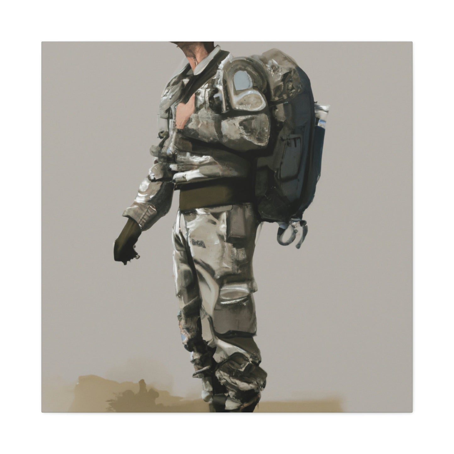 Combat Medic's Courage - Canvas