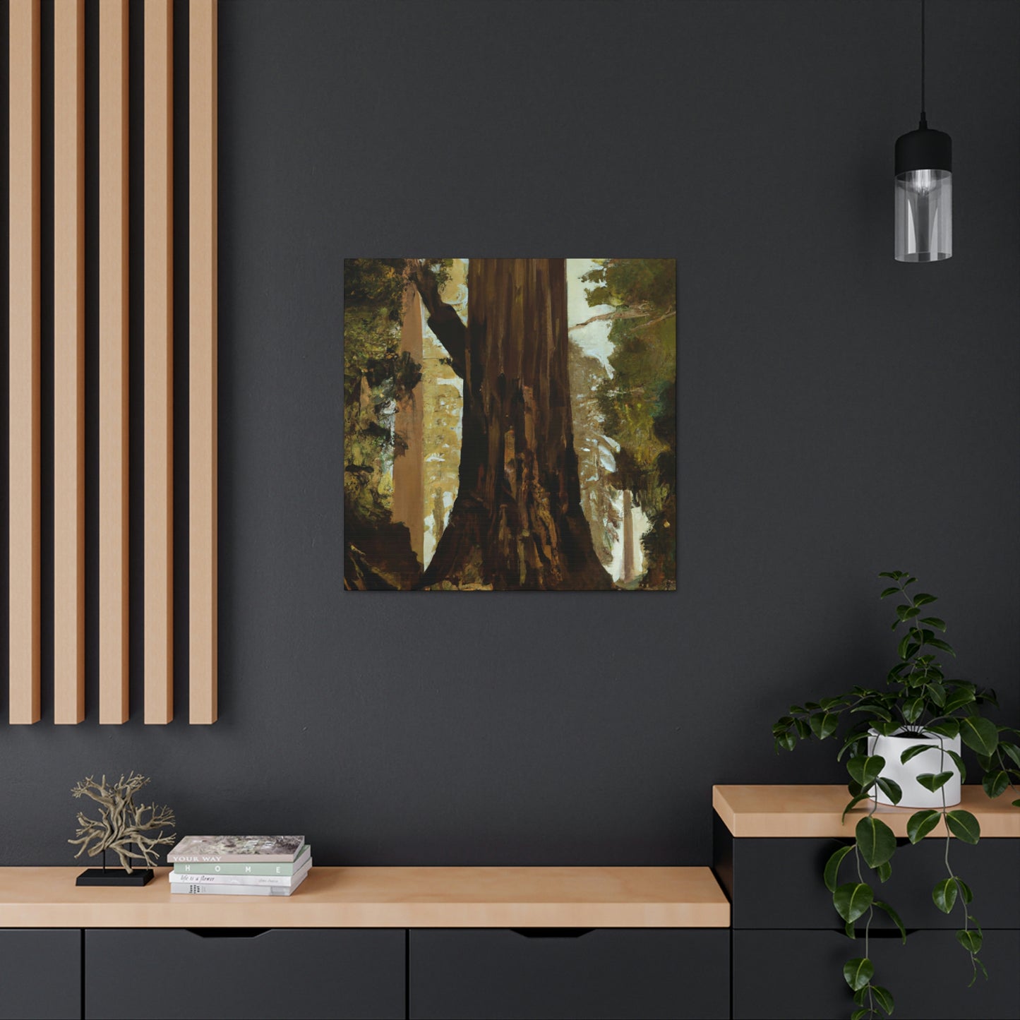 "Redwood's Eternal Splendor" - Canvas