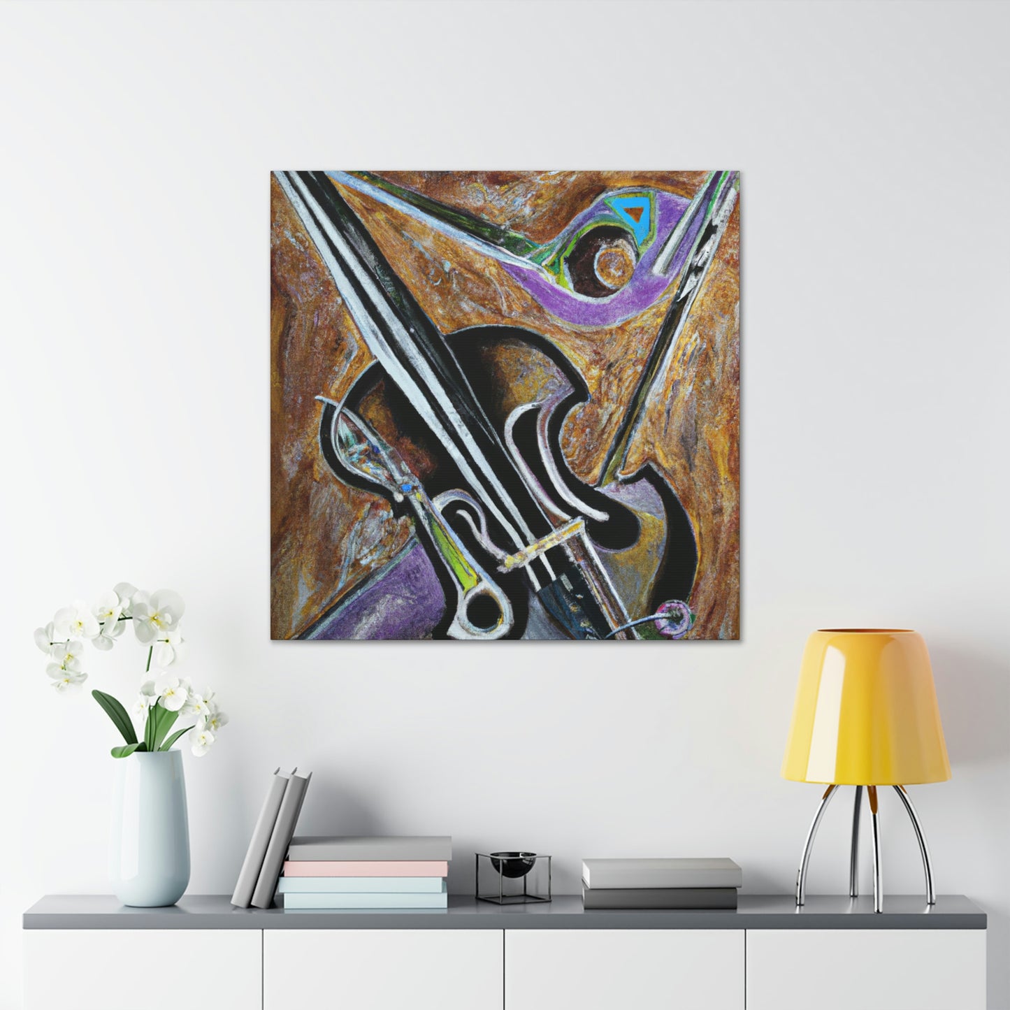 Symphony of Strings. - Canvas