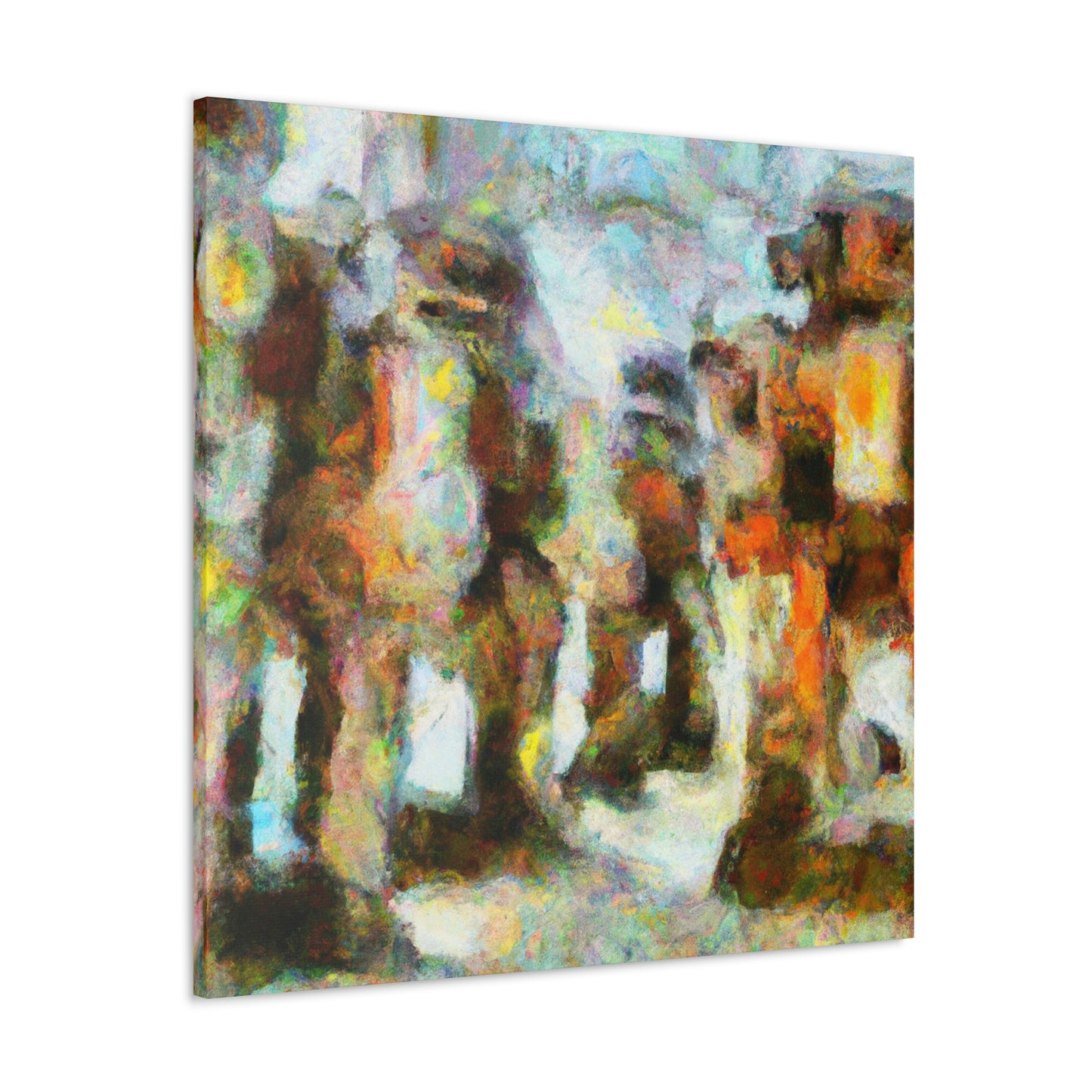 Robots of Impressionism - Canvas