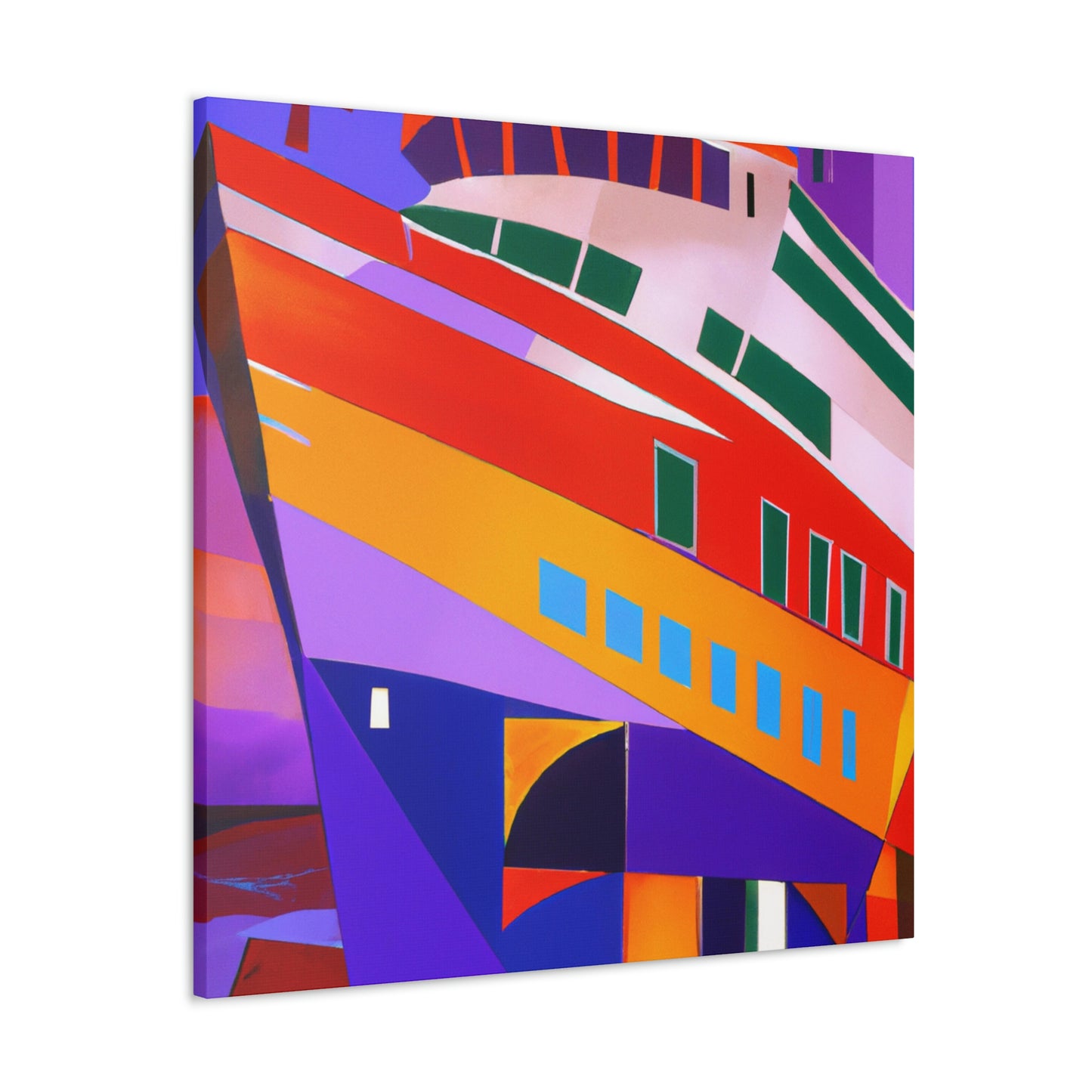 Ferry of the Roaring Twenties. - Canvas