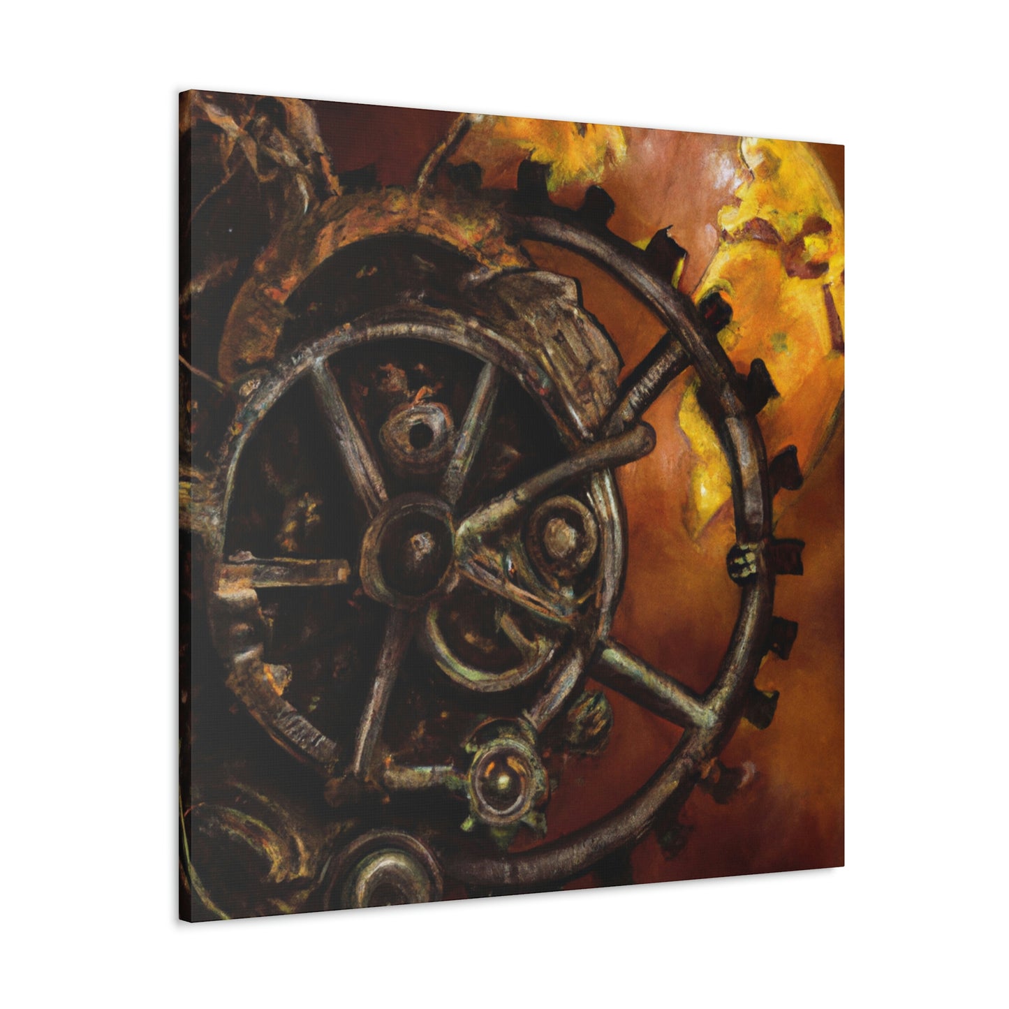 "Earth's Steampunk Legacy" - Canvas