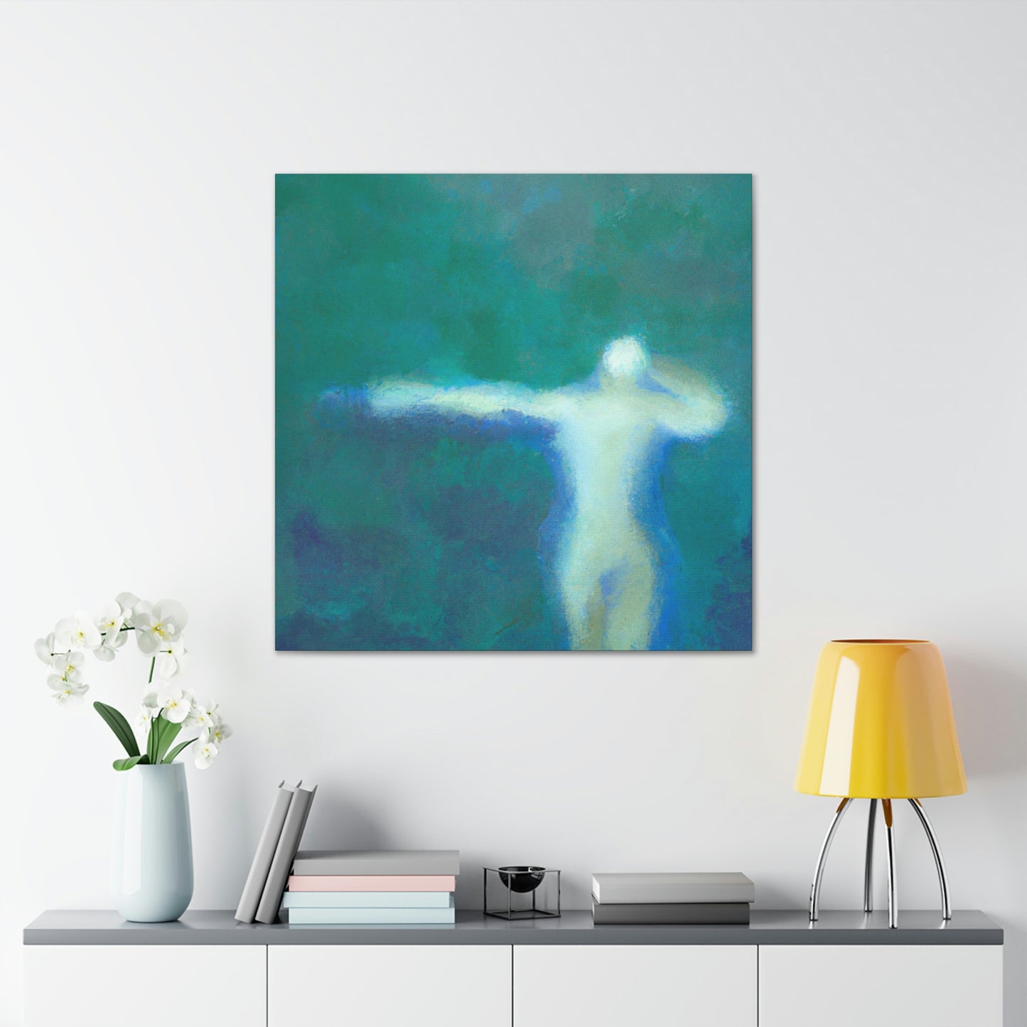 Swimming in Simplicity - Canvas