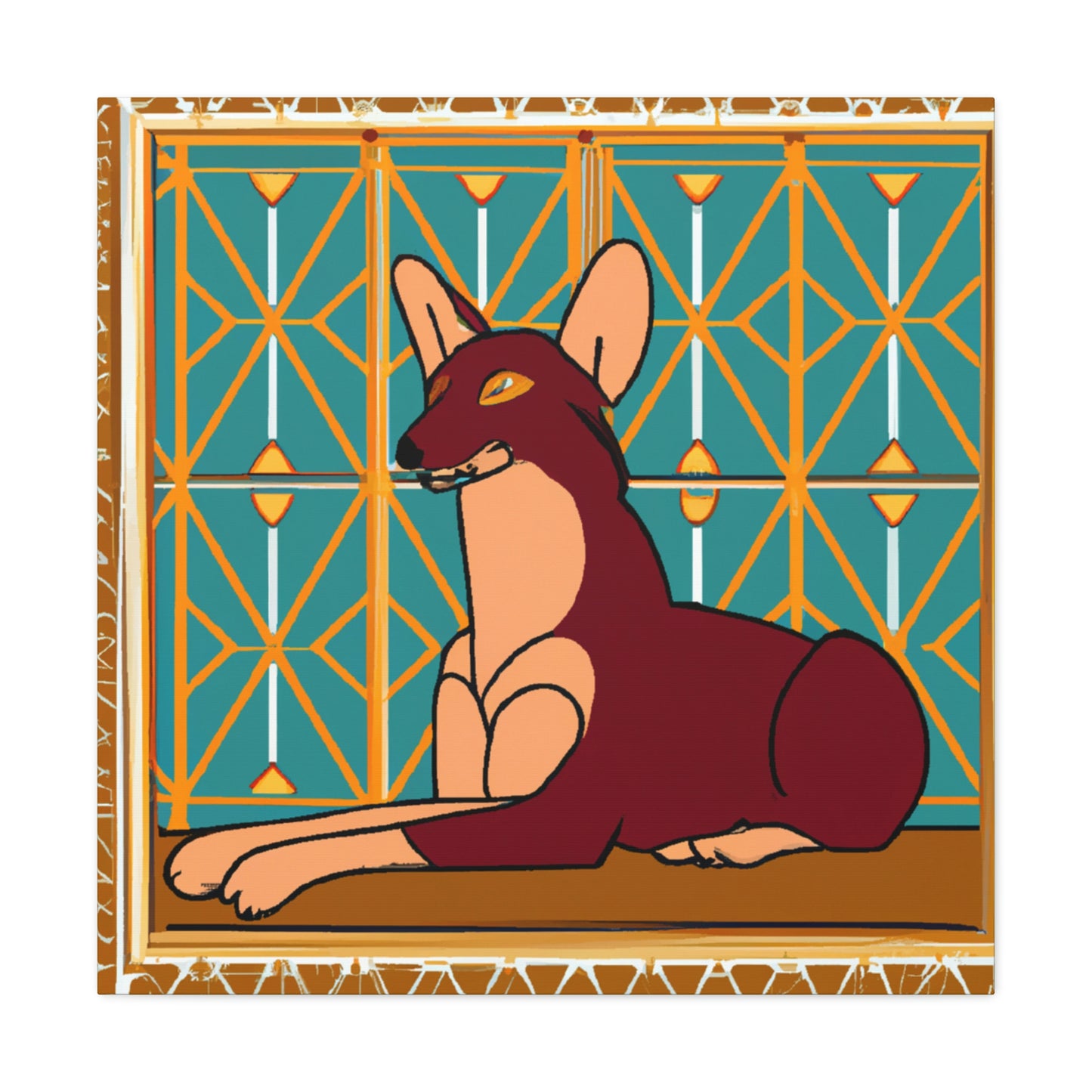 Dhole Deco Dance - Canvas