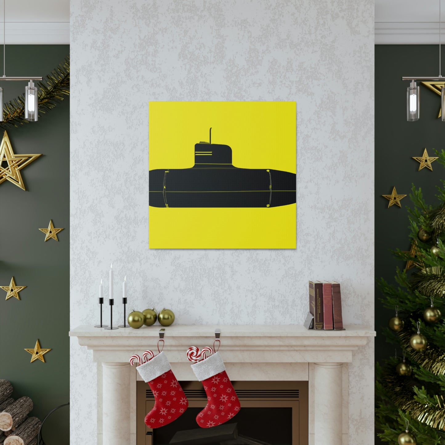 Submarine in Solitude - Canvas