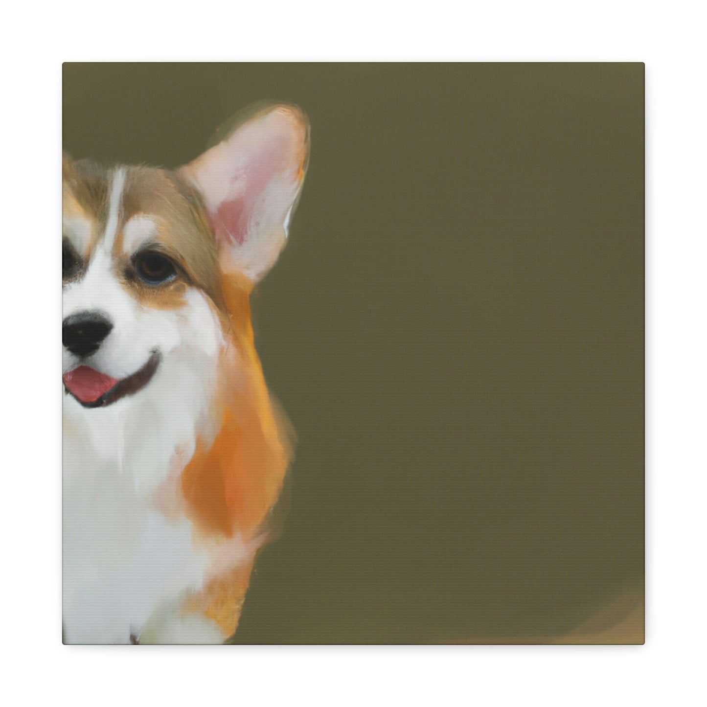 "Companionship of Corgis" - Canvas