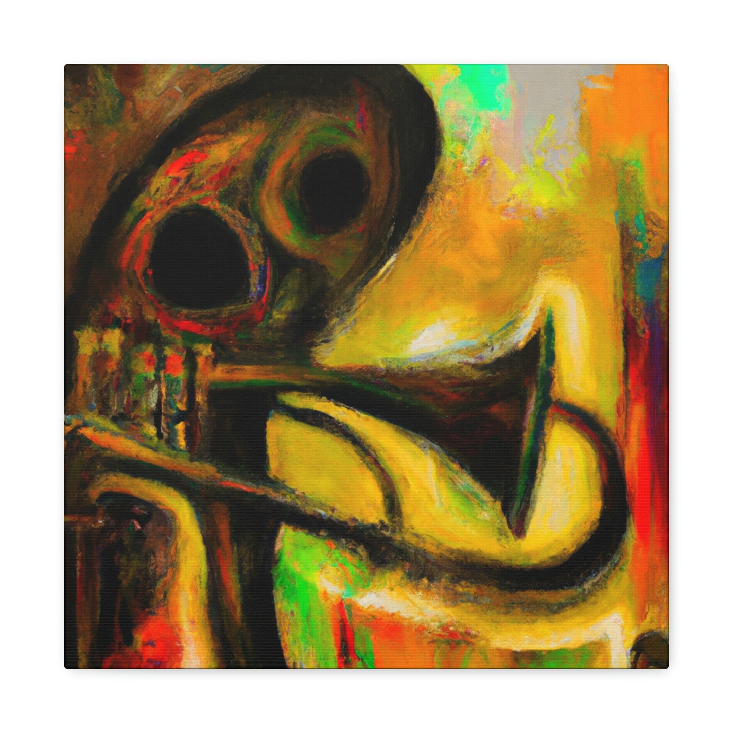 Trumpet of Abstraction - Canvas