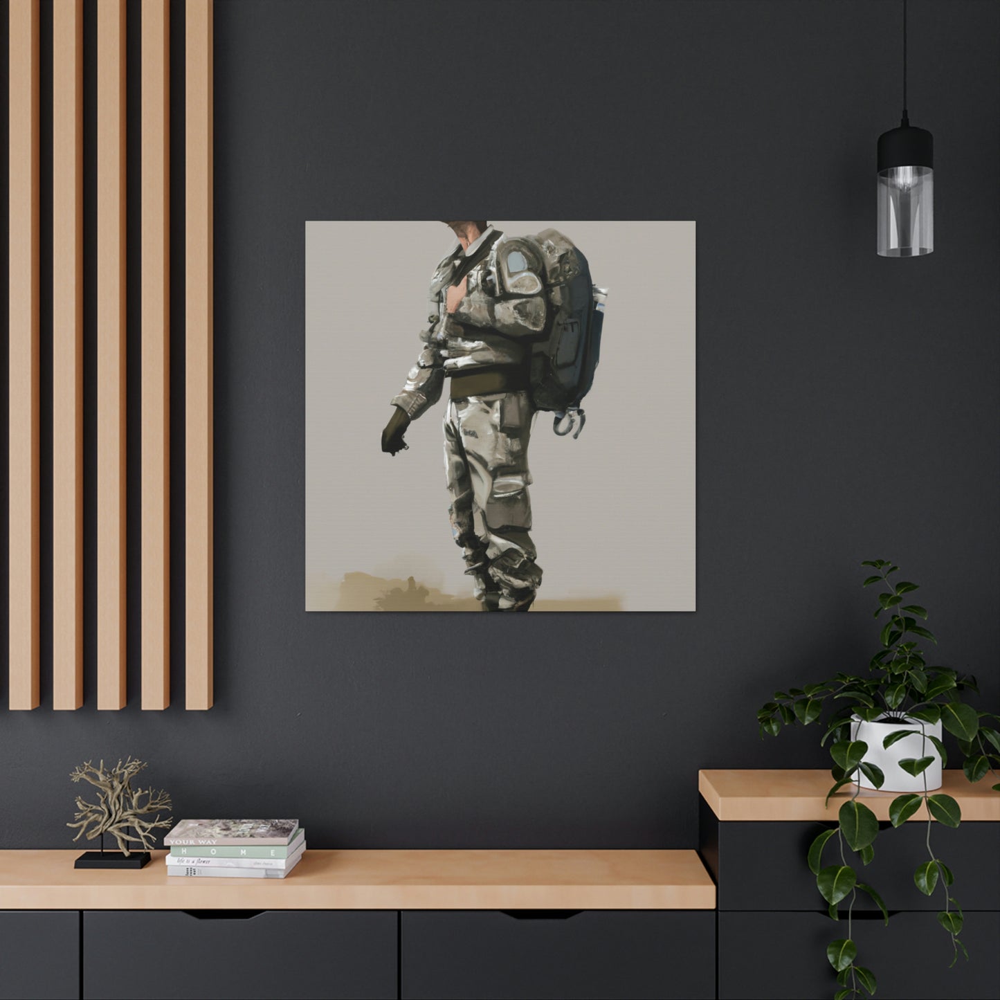 Combat Medic's Courage - Canvas