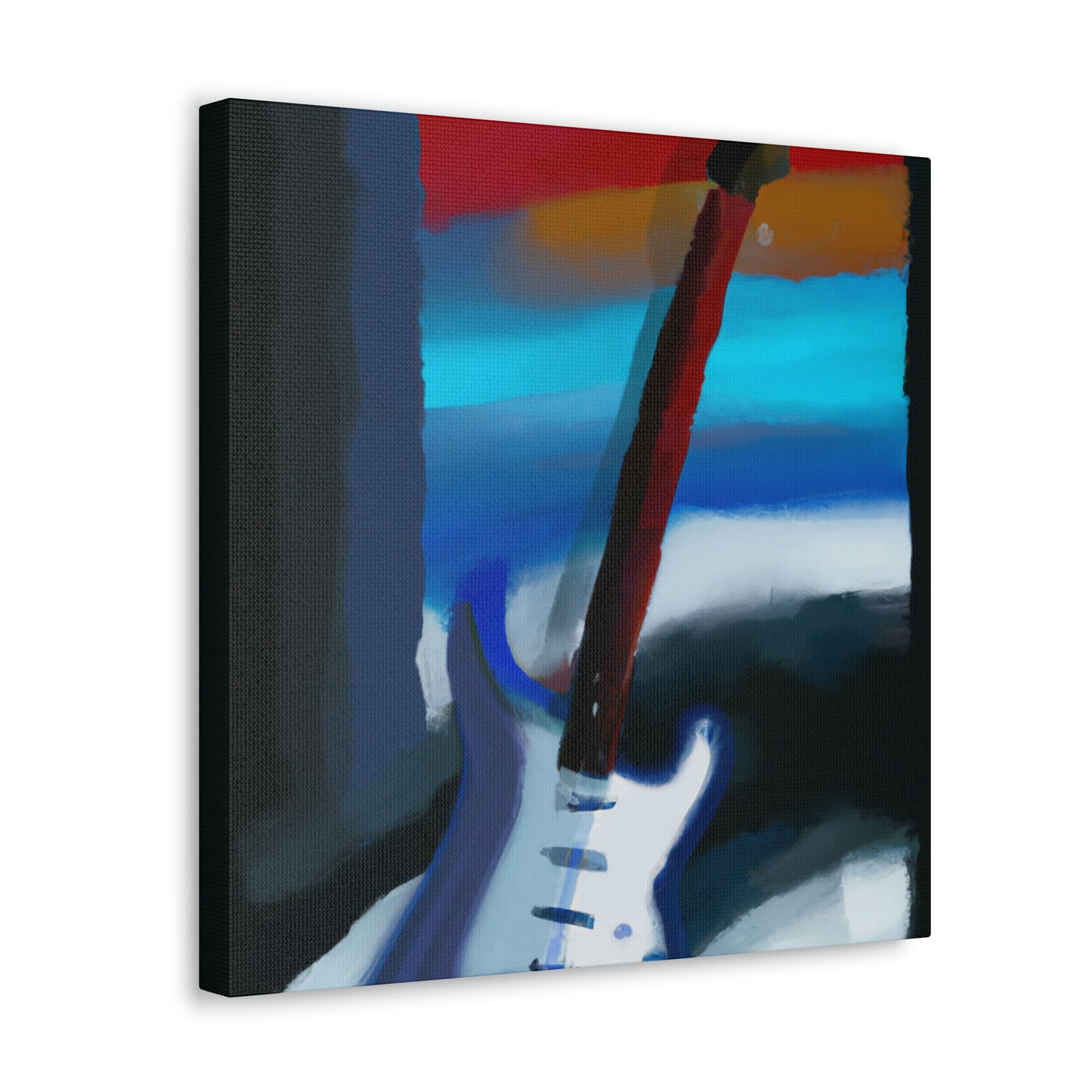 Fender's Expressionist Dream - Canvas