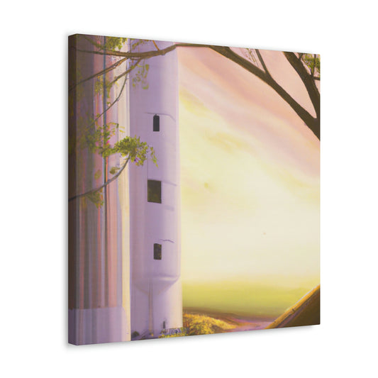 Silo In Splendor - Canvas