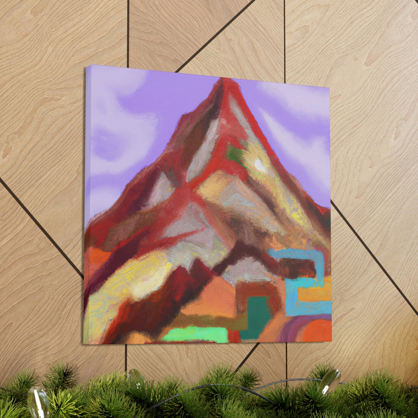 Mountain Majesty Painting - Canvas