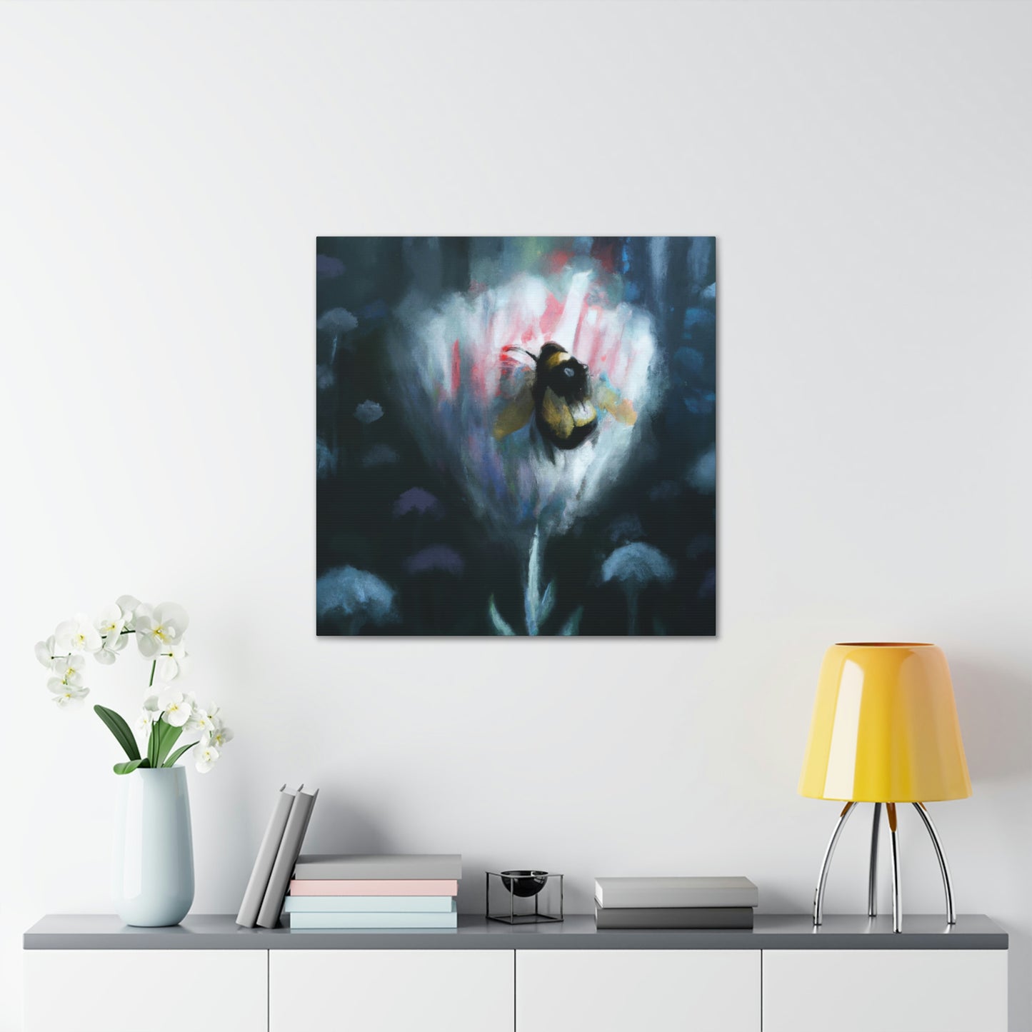 Bumblebee's Colorful Dance - Canvas