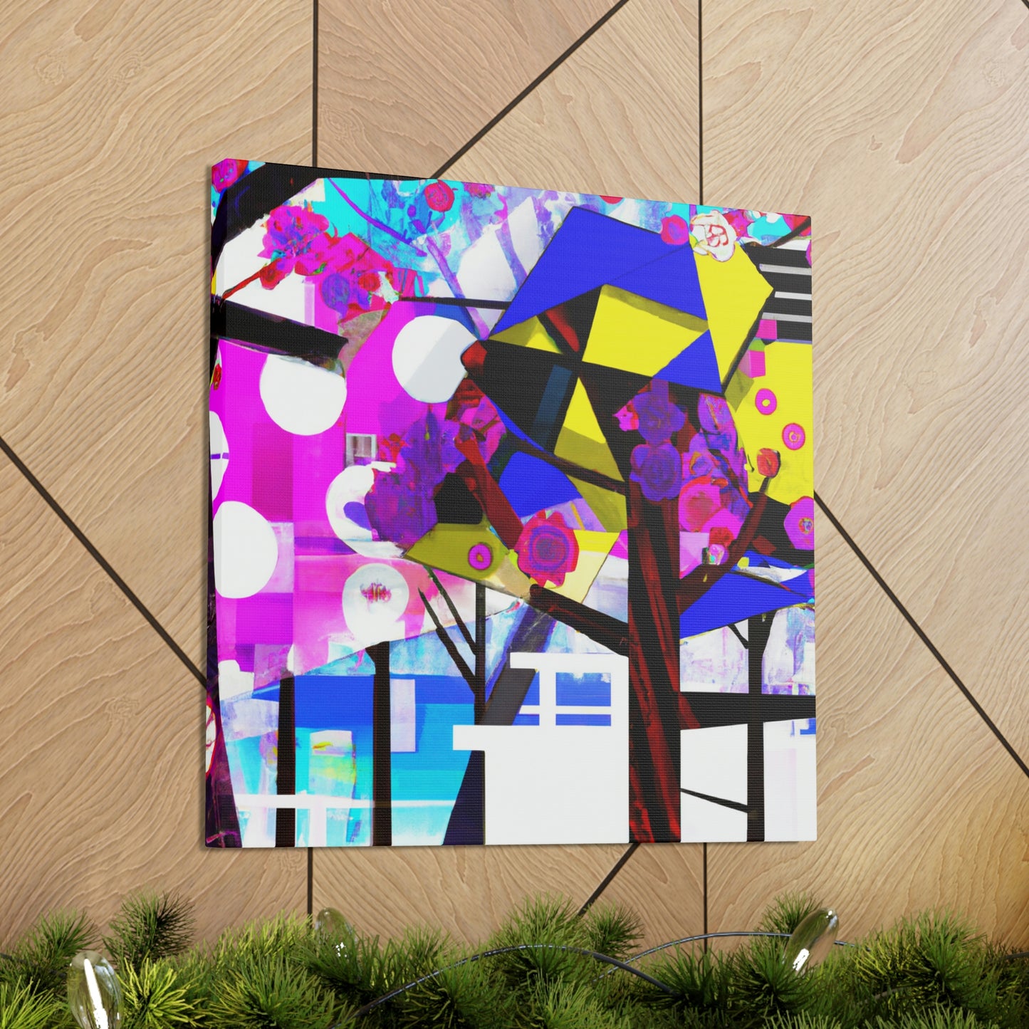 Cherry Blossom Reflection - Canvas