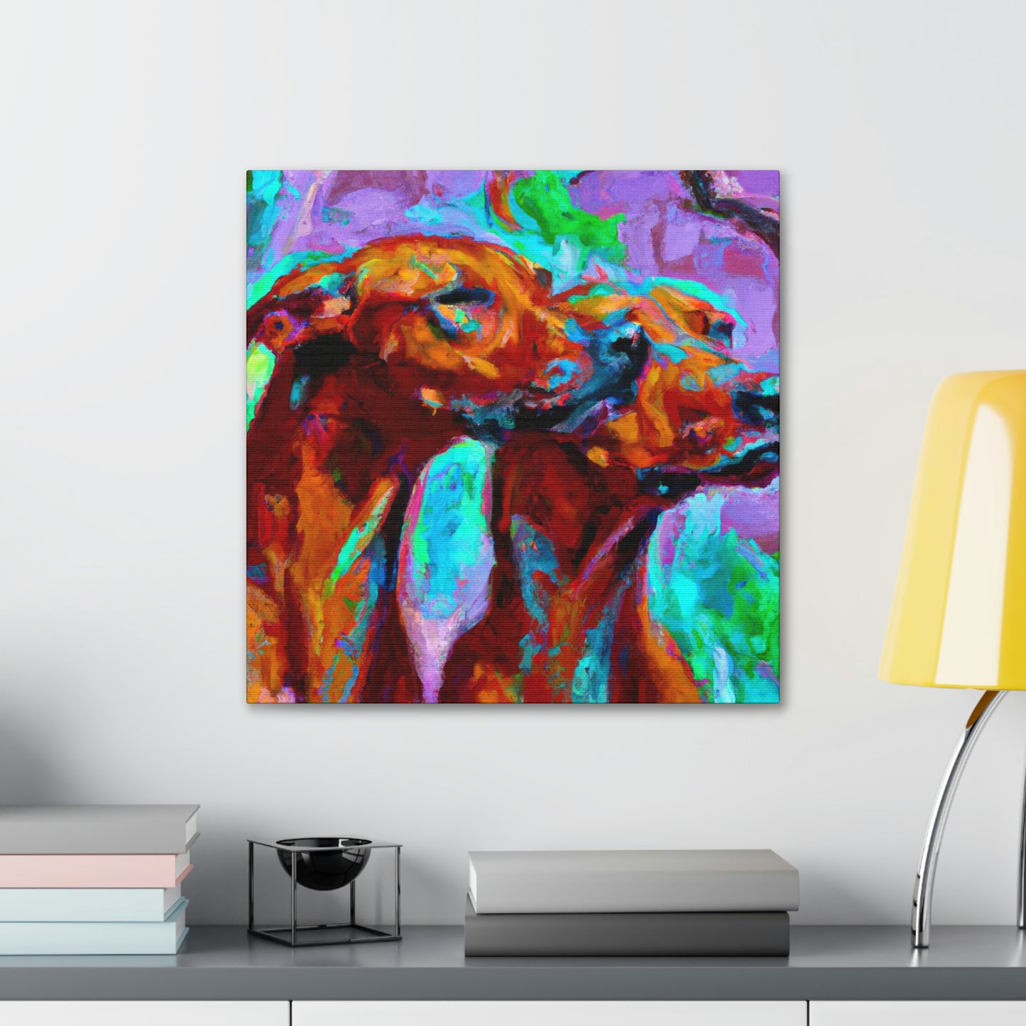 Rhodesian Ridgeback Reflection - Canvas