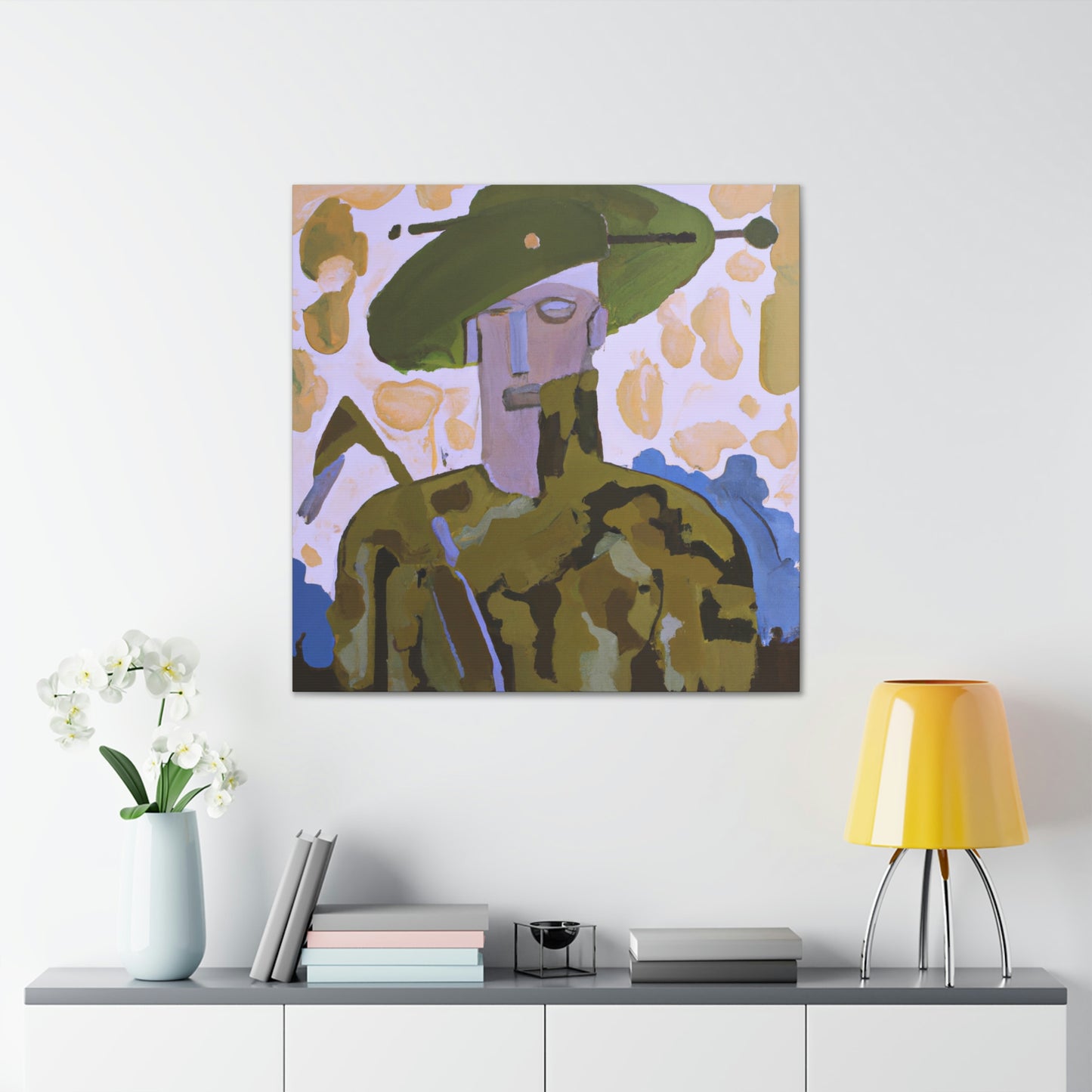 "Soldier of Freedom's Cause" - Canvas