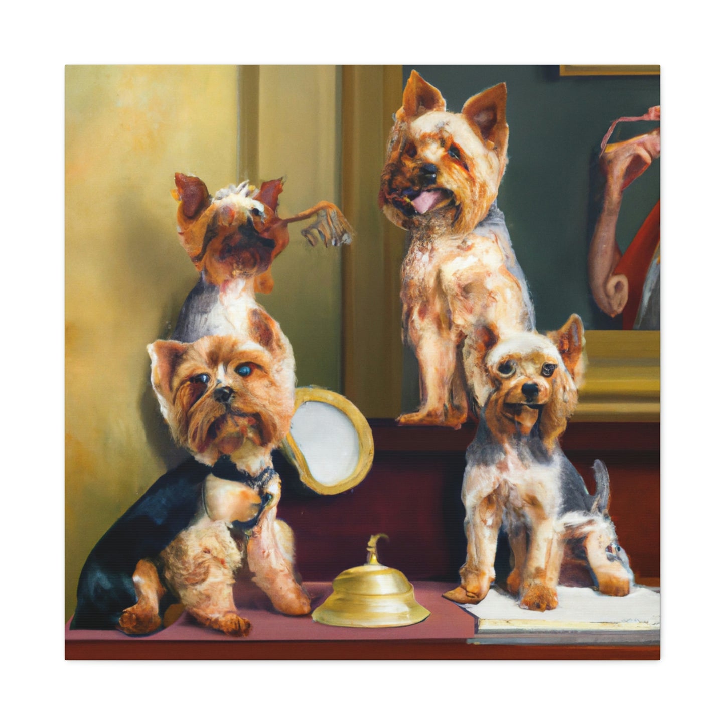 Yorkshire Terrier Majesty - Canvas