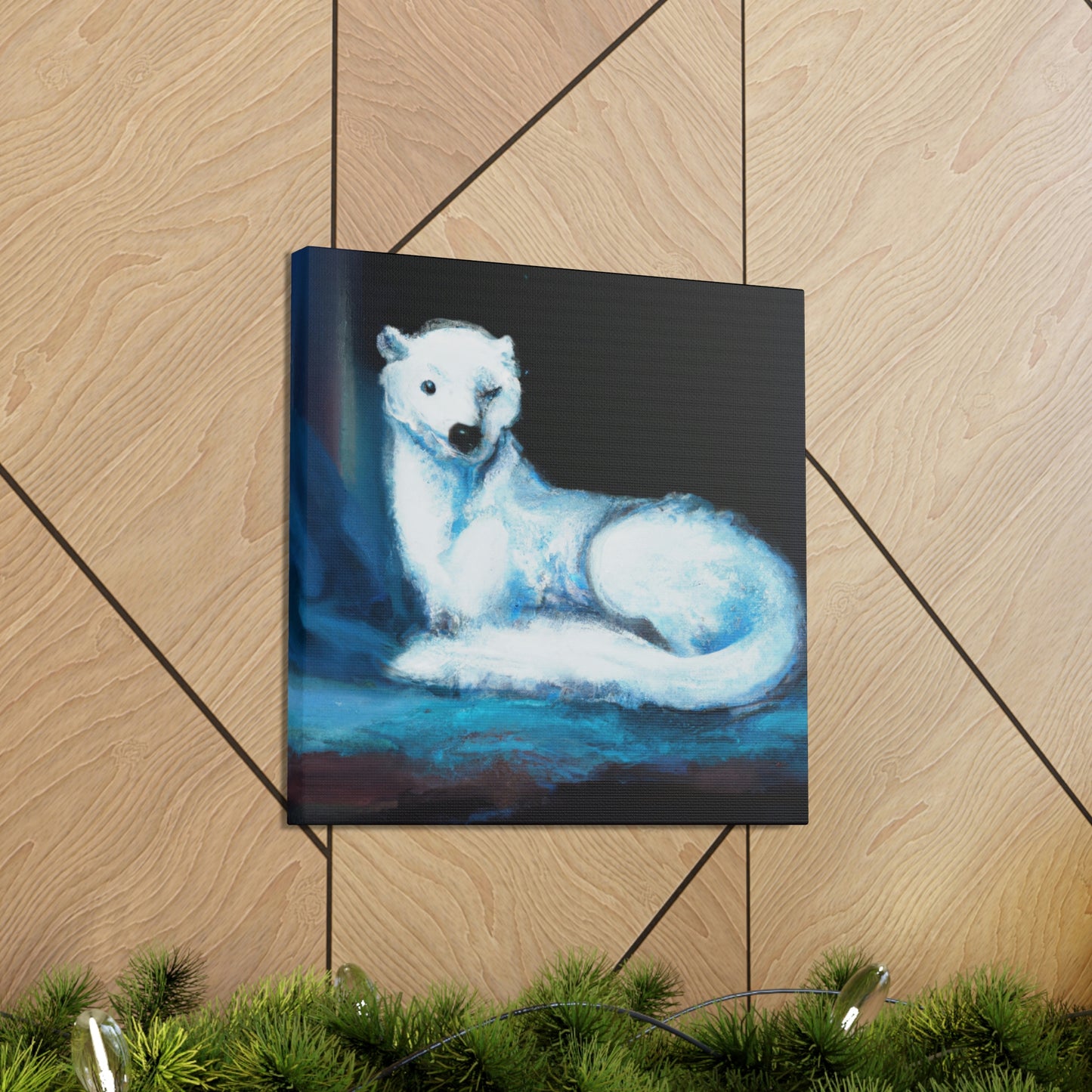 Ermine Regal Splendor - Canvas