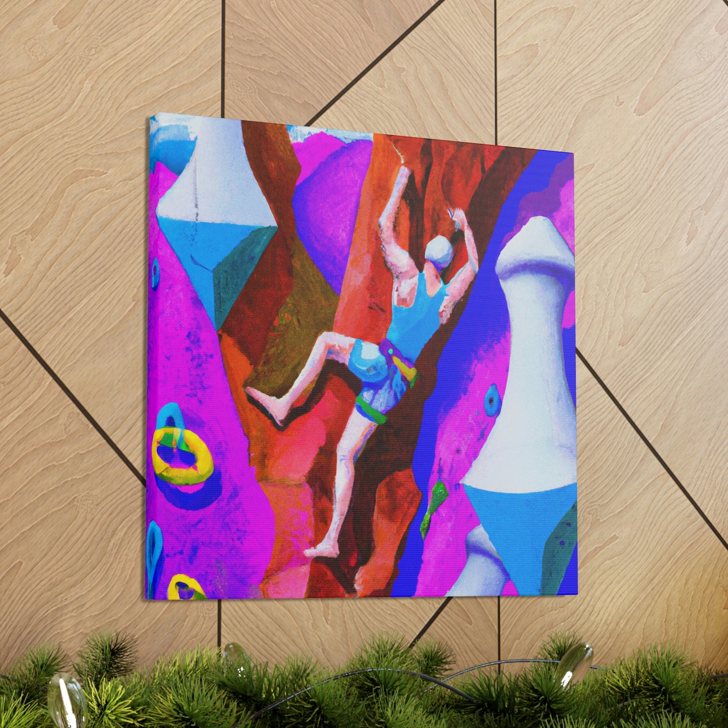 Rock Climbing Dreamscape - Canvas