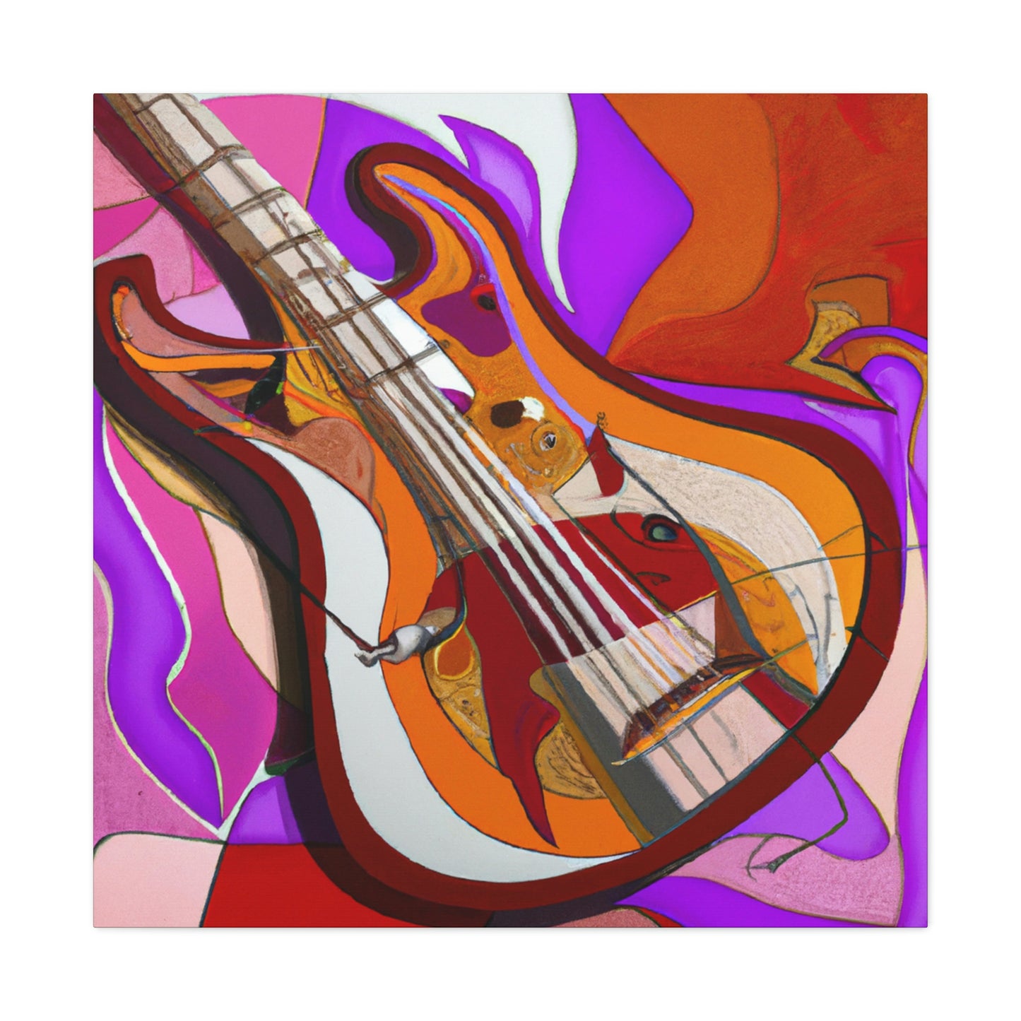 "Guitar Bass Groove". - Canvas