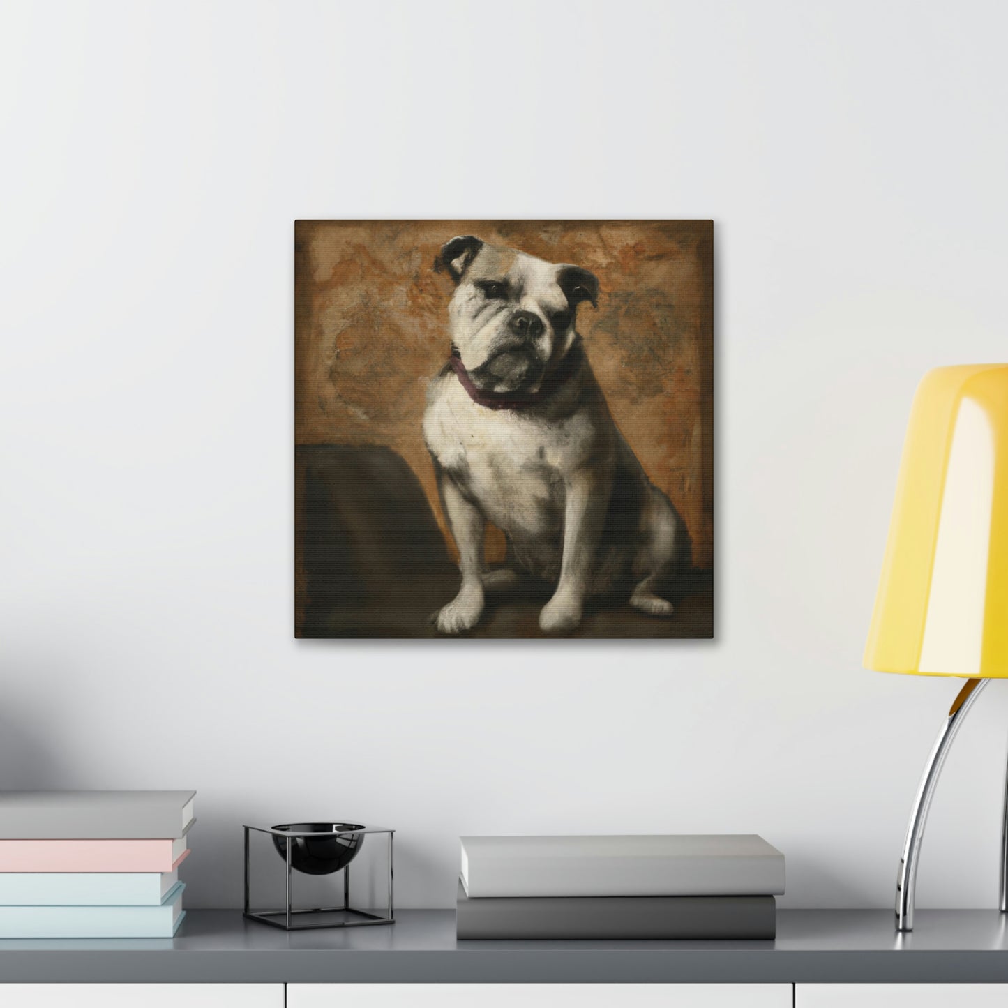 "Bulldog of Baroque" - Canvas