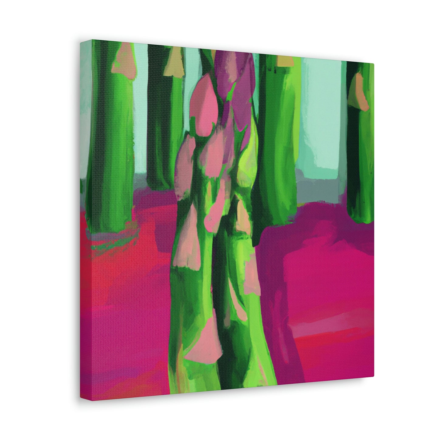 Asparagus of Abstraction - Canvas