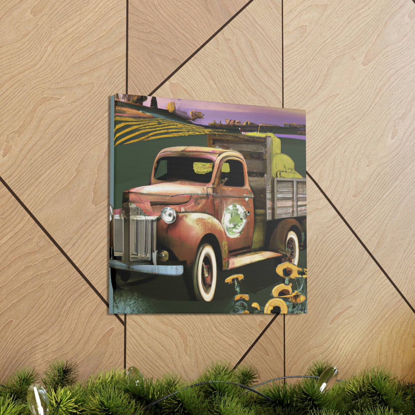 Trucking into Nostalgia - Canvas