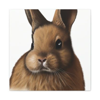 "Rabbit in Springtime" - Canvas