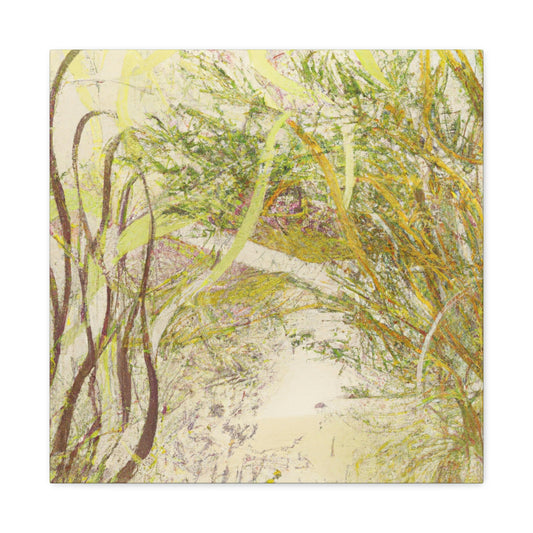 Willow Tree Abstracted - Canvas