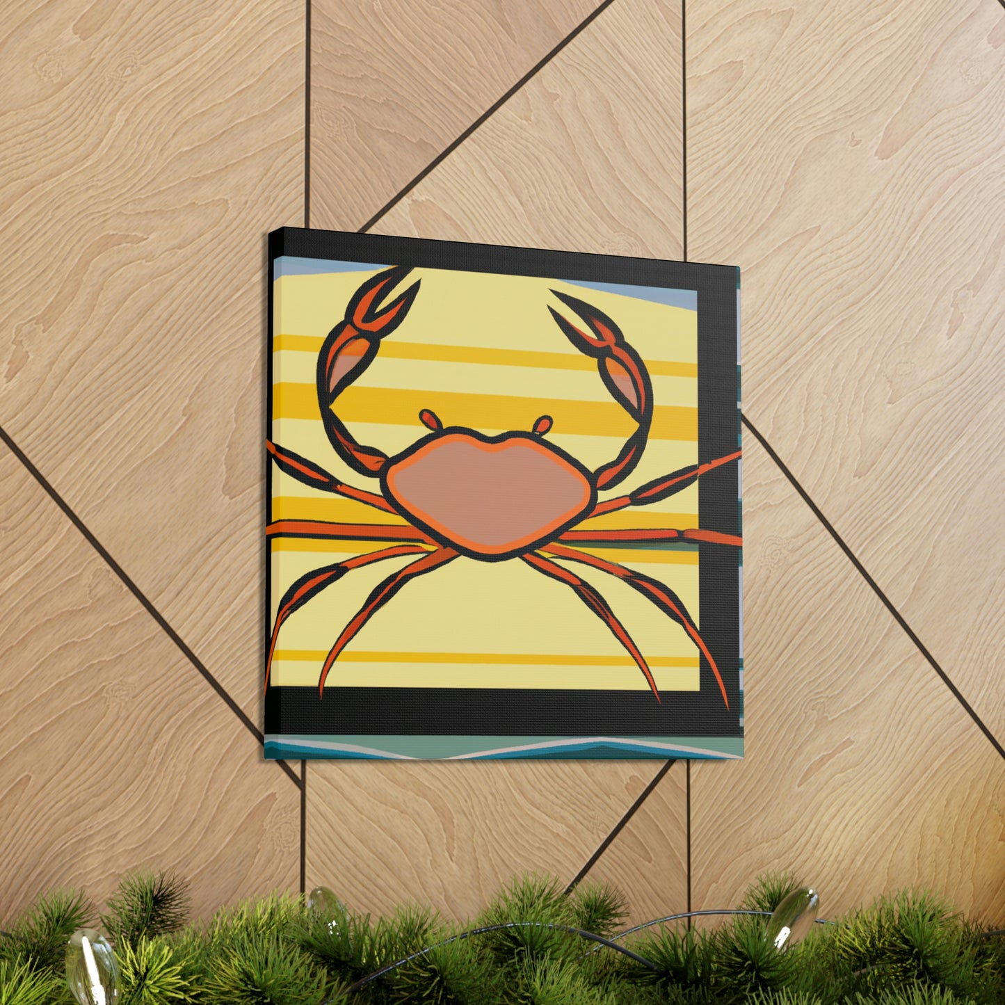 Crab in DecoGlamour - Canvas