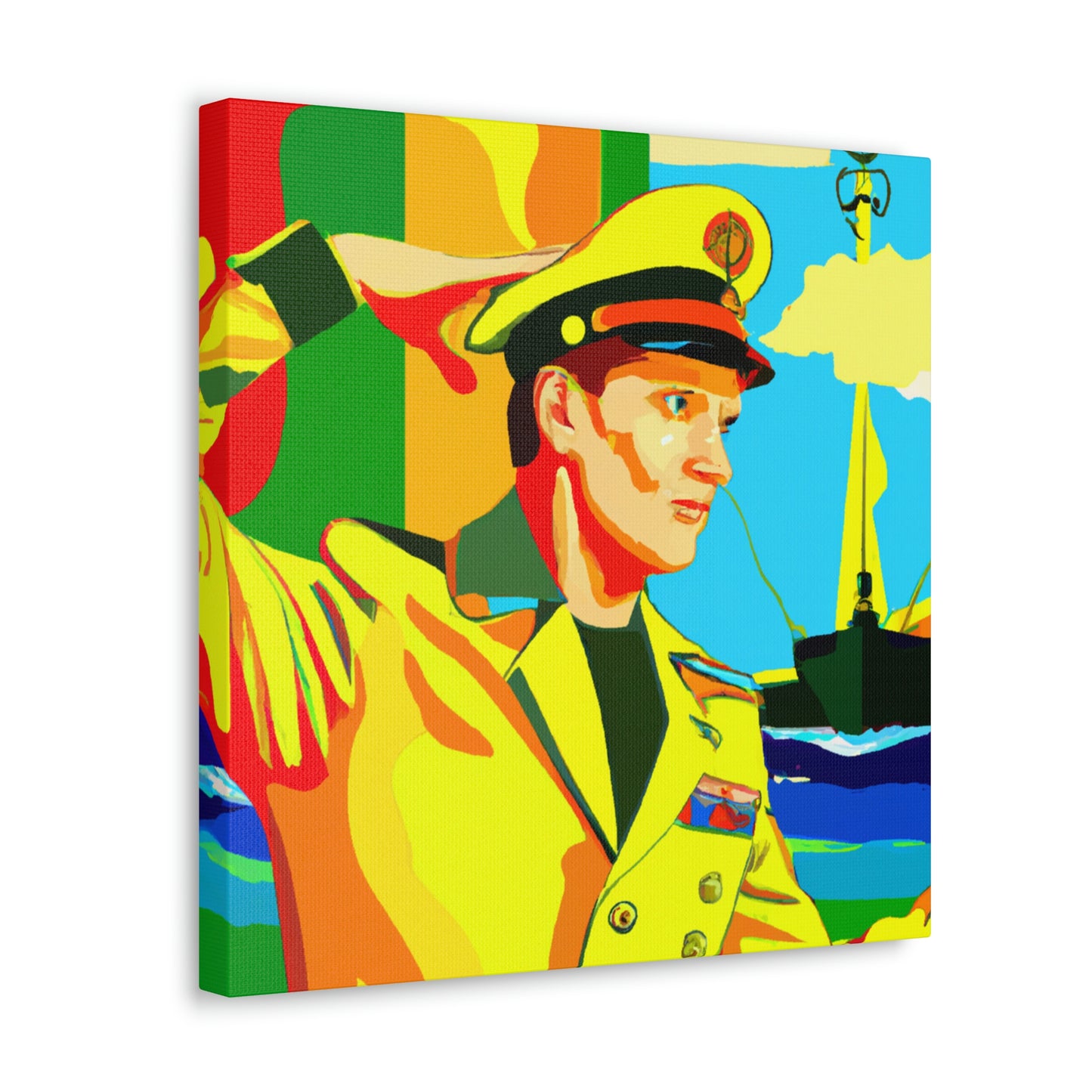 Marines in Pop Art - Canvas