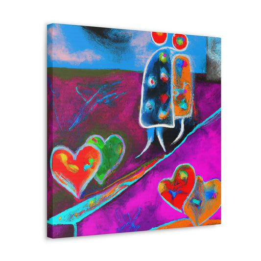 Love's Valiant Journey - Canvas