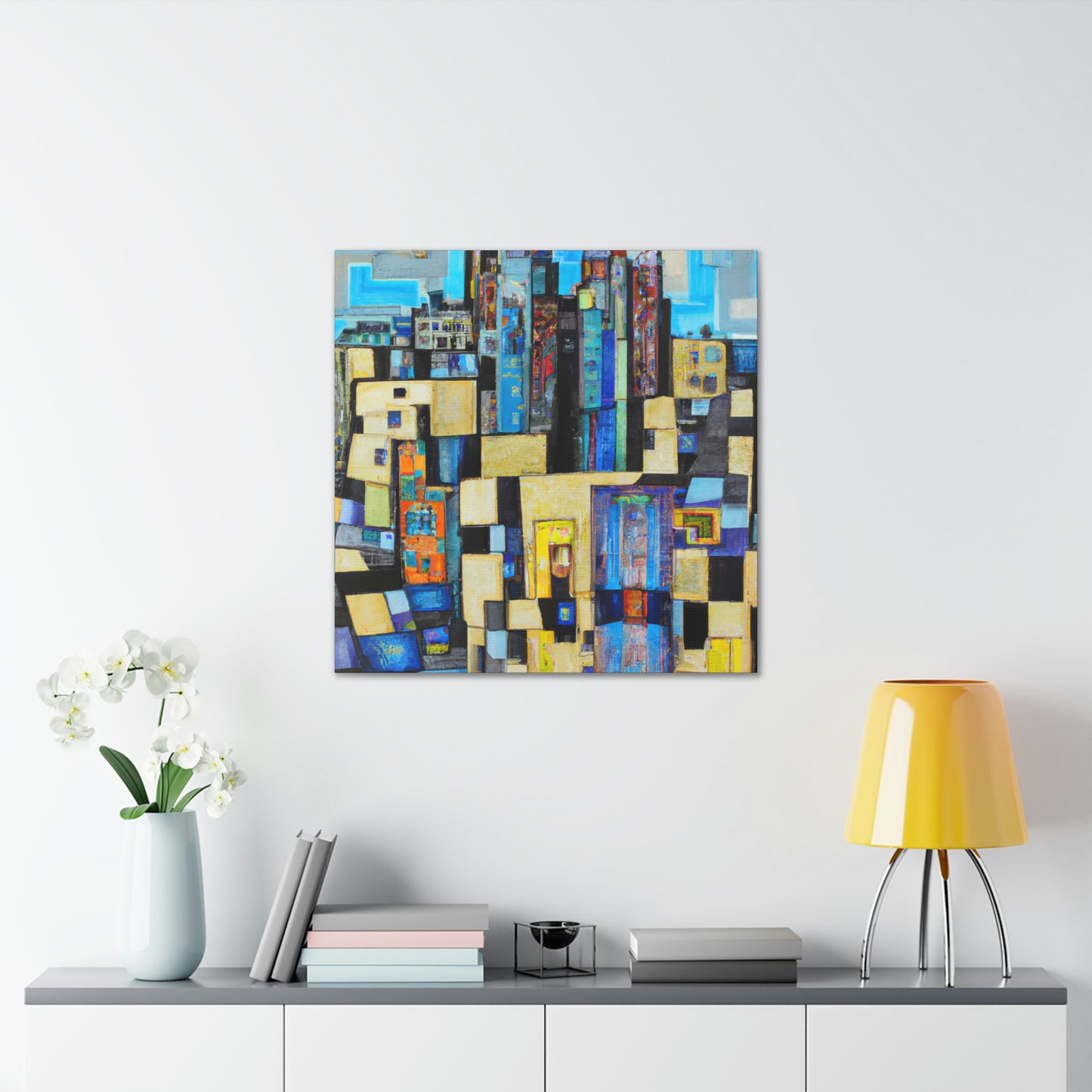 "Deco Expressionist Dream" - Canvas