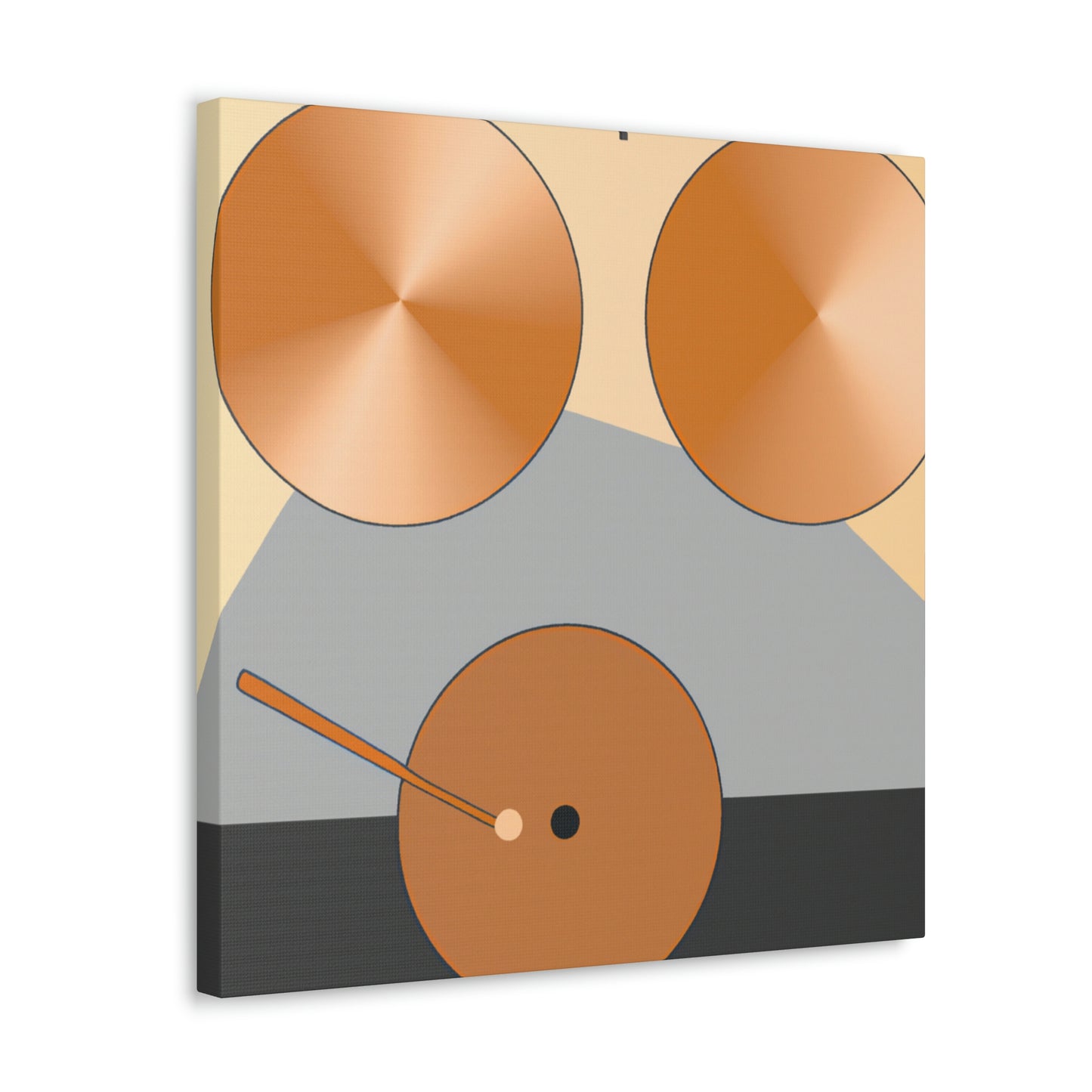 Symphonic Cymbal Dance - Canvas