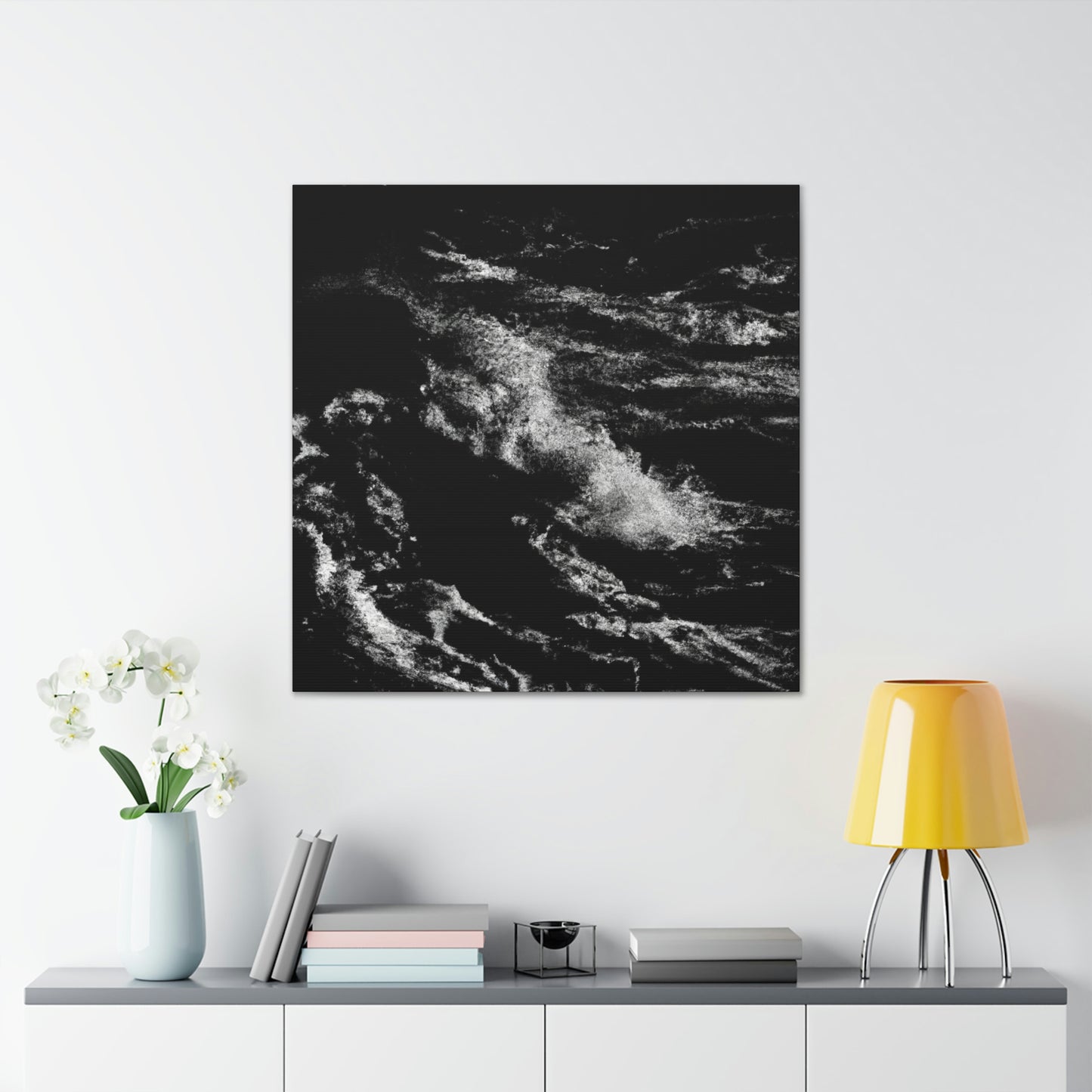 "Ocean Wave Symphony" - Canvas